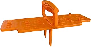 JIG-A-DECK Deck Spacer & Fastener Alignment Guide for Hardwood, Composite, PVC and Pressure Treated Decking (2 PACK)