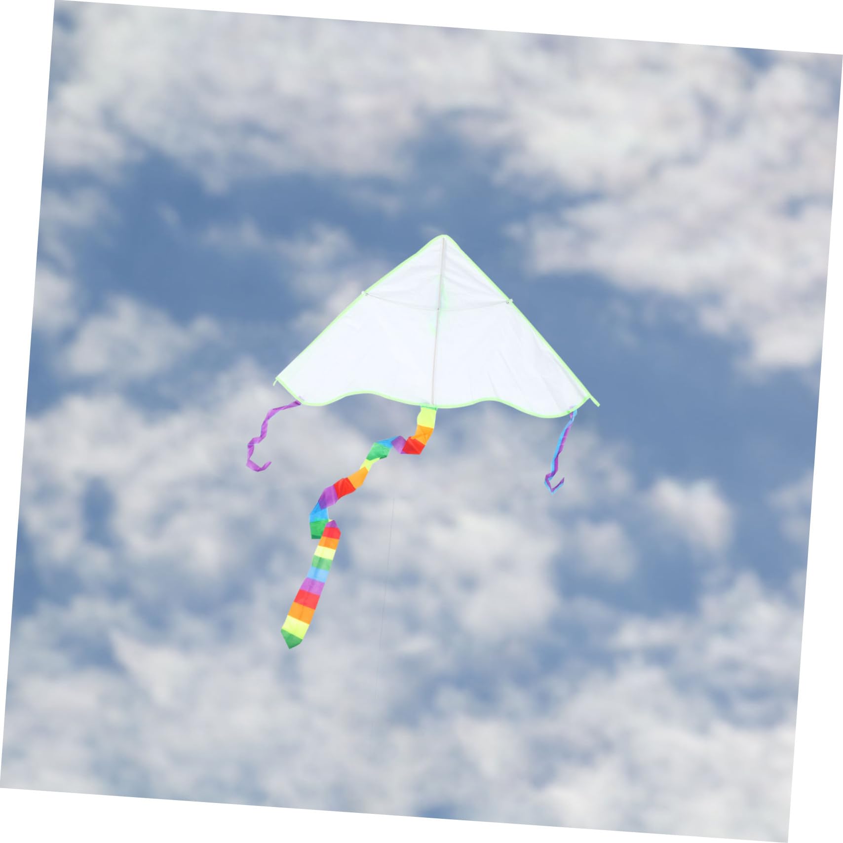 ifundom 5 Stück Bunter Kiteschwanz DIY Zubehör für Farbenfrohe Dekoration für Drachen Wetterfestes Stoffband zu Installieren für Outdoor Spiele