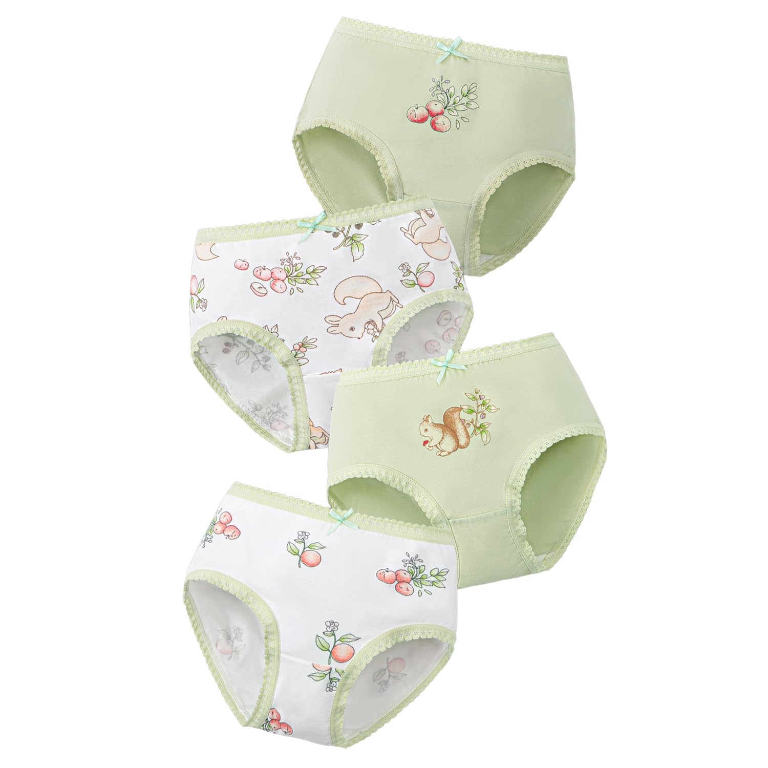 [Hapipana] 女の子 ショーツ 女児 キッズ ブリーフ パンツ 下着 抗菌 綿 通気 子供服 短パン ガールズ ジュニア 幼児 小学生 弾力性 100 110 120 130 140 150 160