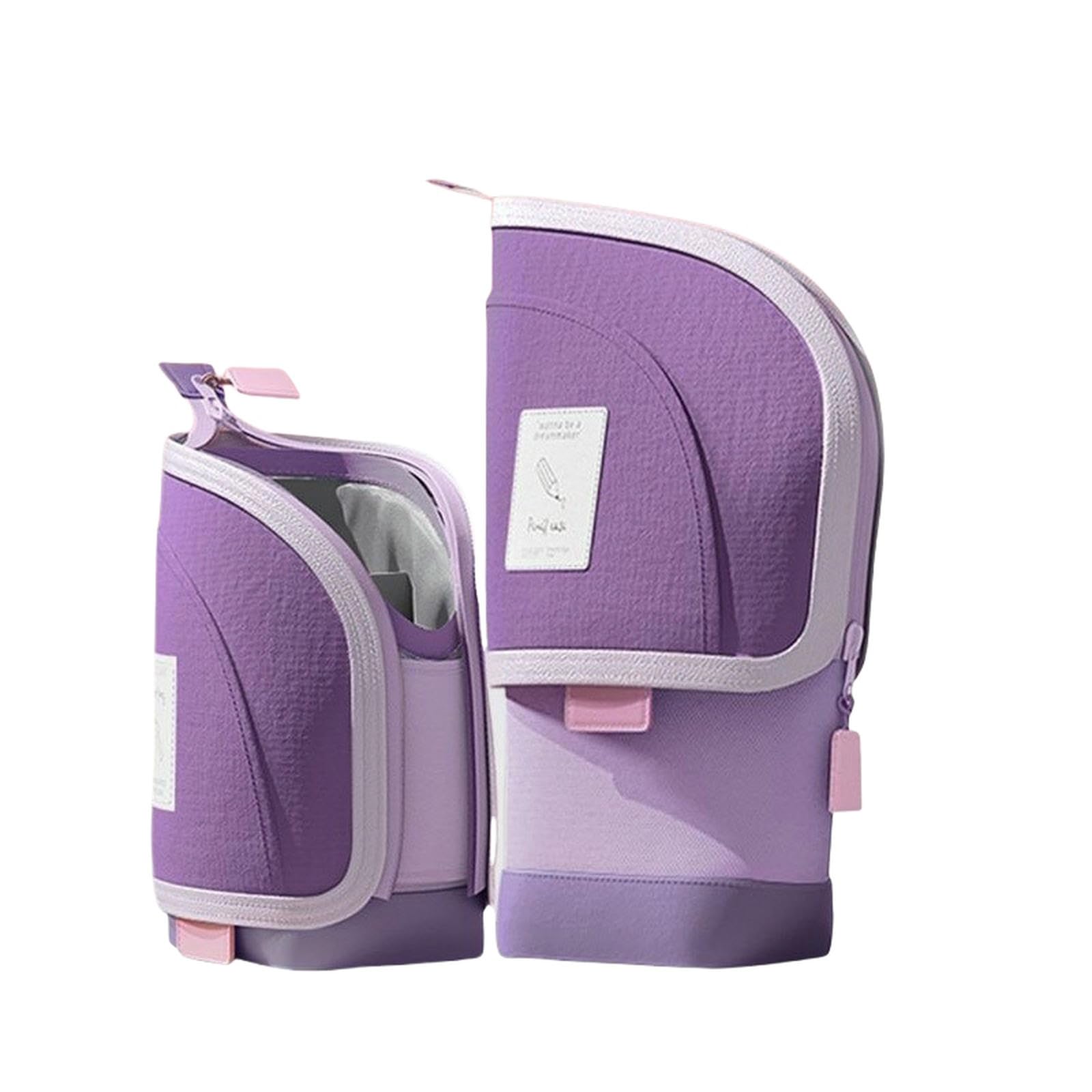 YYDPYZBD Pencil Case Telescoping Pen Pouches Standing Holder Storage Bag Travel Makeup Brush Organizers-purple