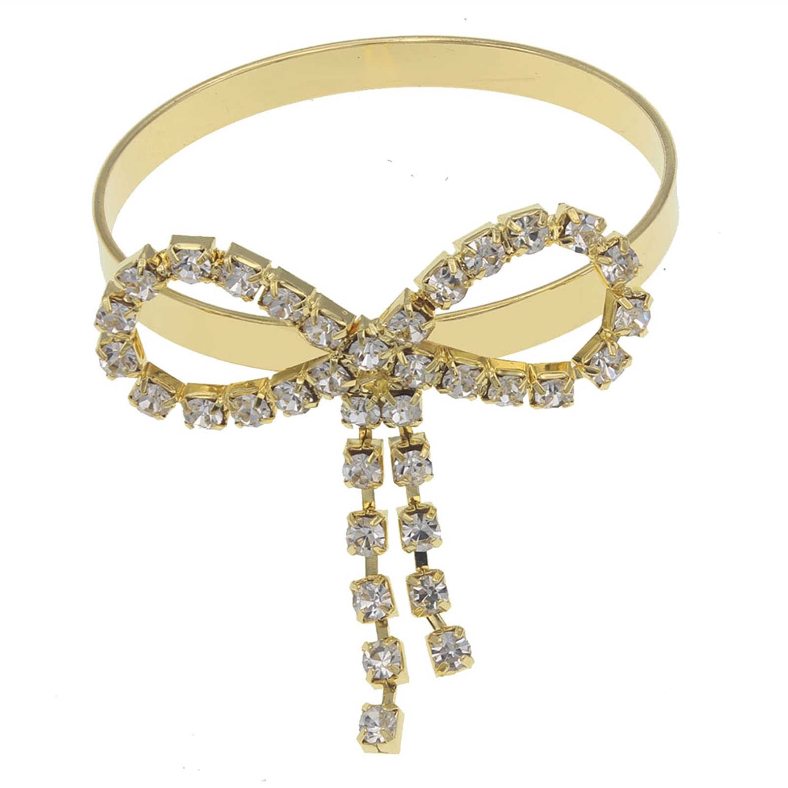 Serviettenringe mit Strasssteinen, 12 Stück, aus Metall, Gold, Silber und Kristall, ideal für Hochzeiten, Tischdekoration und Hotelbedarf.,Gold