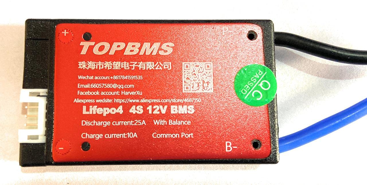 4S 8A 12.8V 18650 32650 LiFePO4 Life Cargador De Batería BMS