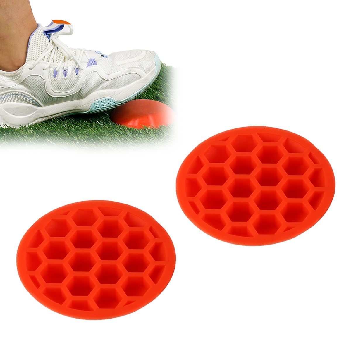 Alfombrillas de Entrenamiento de Fuerza para Golf, Almohadillas de Apoyo para Pedales de Swing