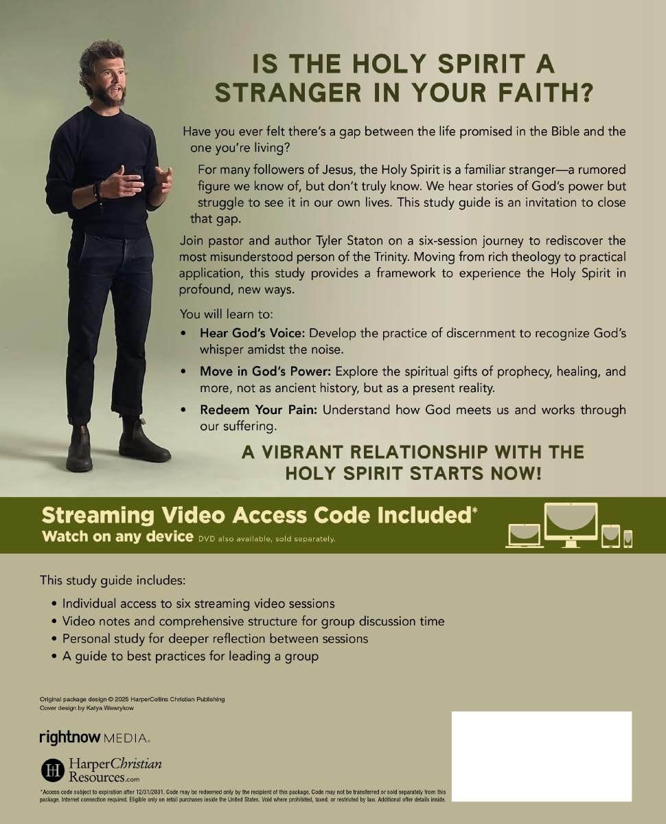 The Familiar Stranger Bible Study Guide plus Streaming Video: (Re)introducing the Holy Spirit to Those in Search of an Experiential Spirituality - Image 2