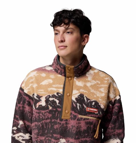 Image of Columbia Men's Helvetia II Printed Half Snap Fleece