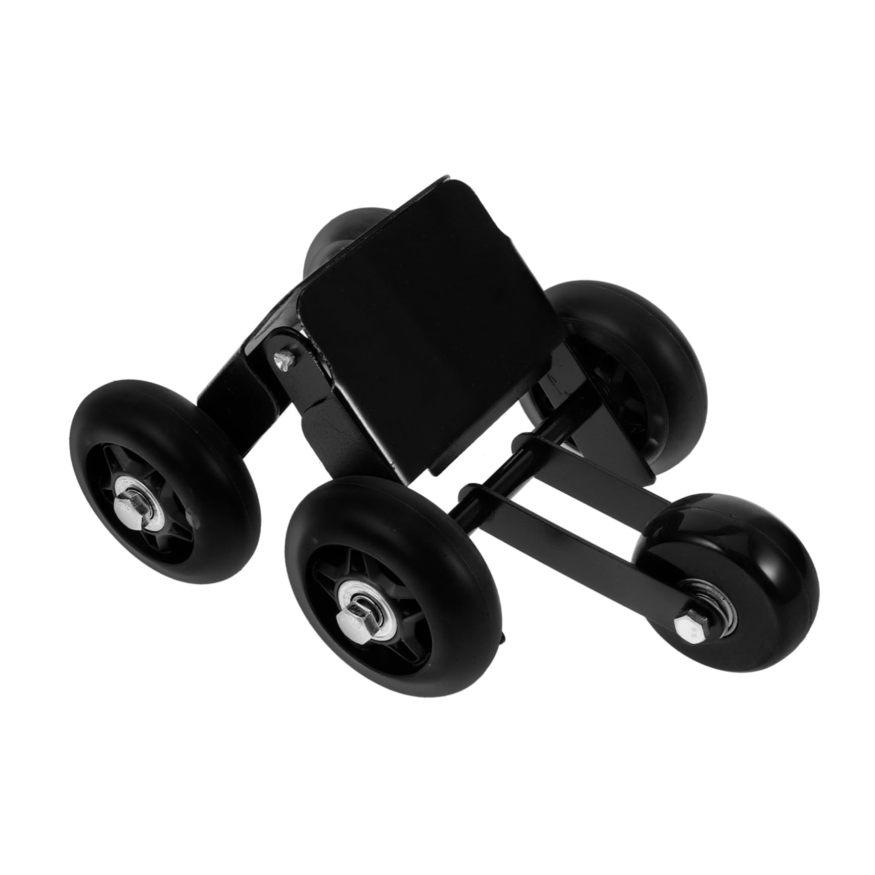 Mikinona Outil de Déplacement de Pneu de Moto Noir en Métal, Rouleau à Pneus Moto Résilient pour Tricycle et Vélo, Accessoire d'urgence pour Motocyclistes Couleur Aléatoire