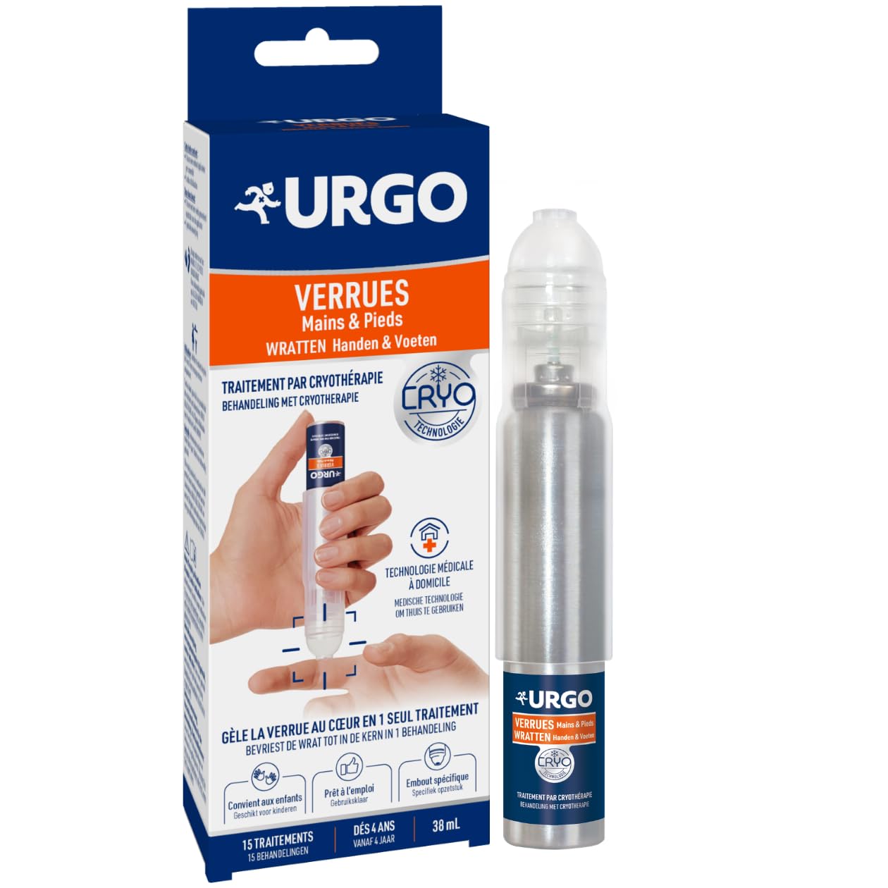 Urgo Hands and Feet Warts 38ml