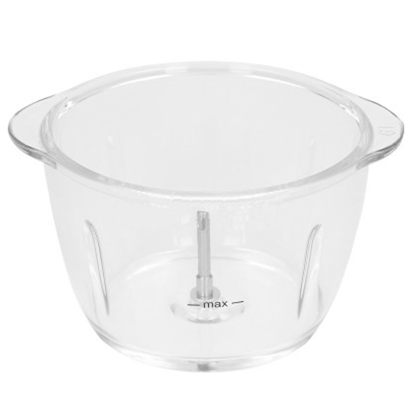 Glass Chopping Mixing Chopper Bowl & Spindle (500ml) for Russell Hobbs Food Processors 14568 18558 20350