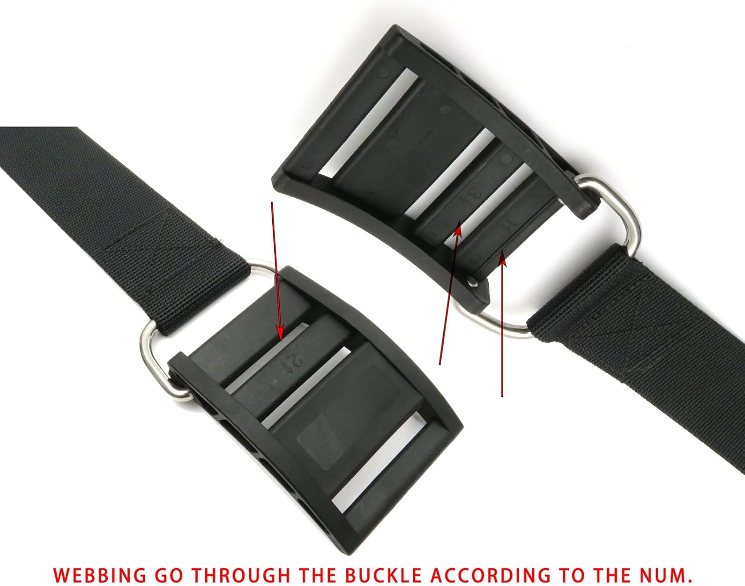 Diving Retainer Band Multipurpose Tanks Cylinder Strap Rustless Steel for 6L 12L Tanks Accessory Technical Bottle Band