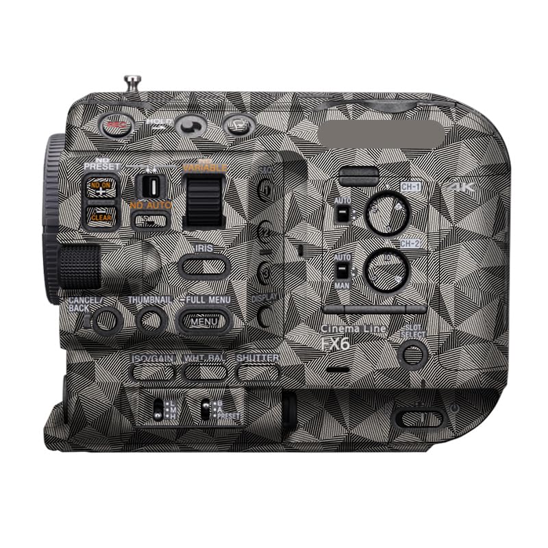 Autocollant de protection pour appareil photo Sony FX6 anti-rayures et décoration FX 6