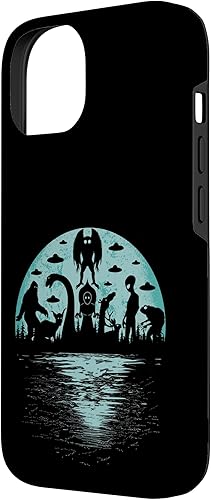 Miniatura 5 de iPhone 12 mini Bigfoot Nessie Mothman Y Aliens Cryptid UFOS Cryptozoology Case