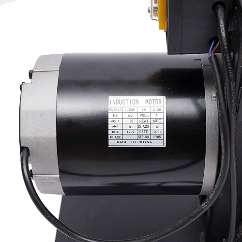 Miniatura 6 de Afilador eléctrico de 110 V para cortacésped de 12 HP de 12 HP, molinillo de hoja de 1720 RPM de velocidad variable con motor de cobre puro para