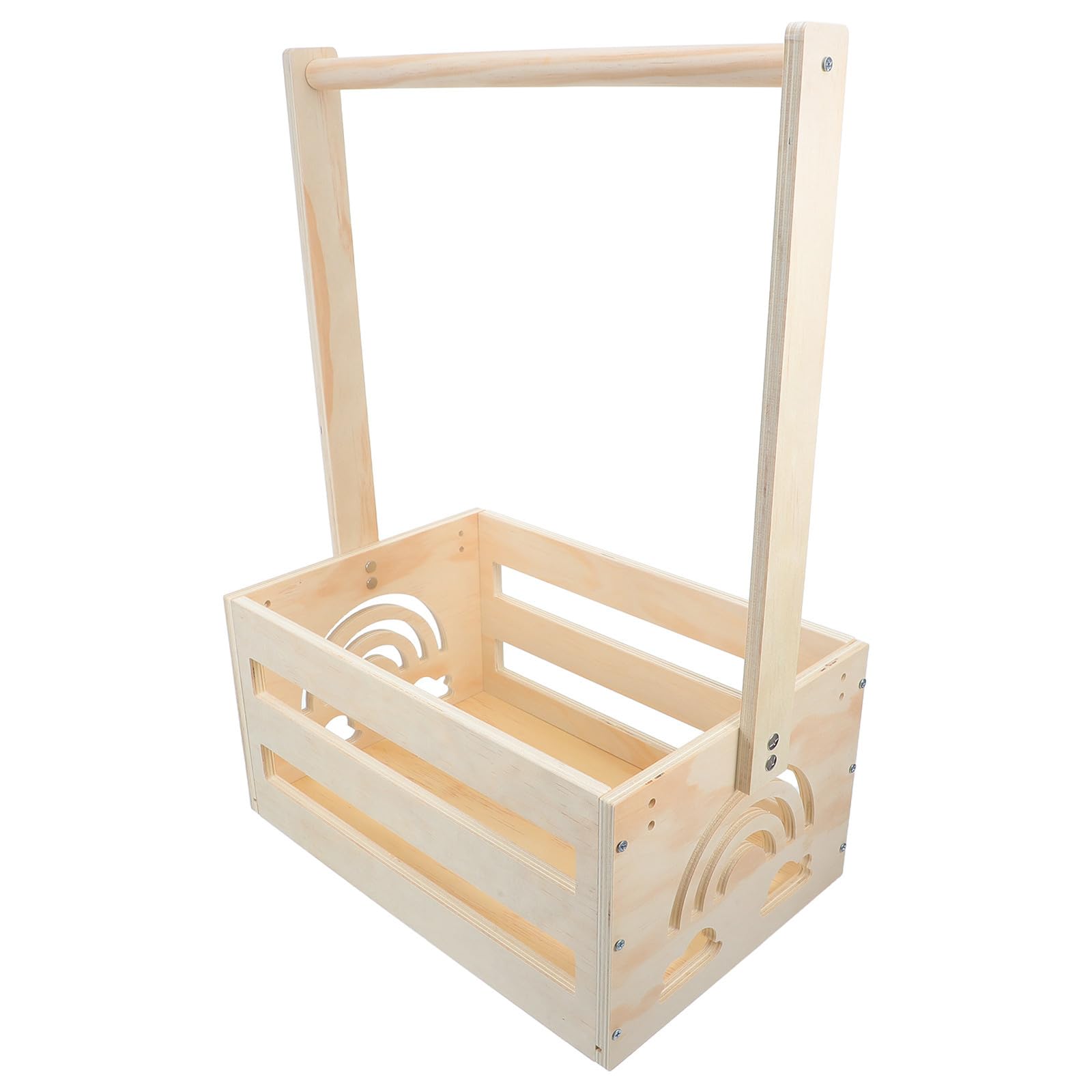 Mipcase Armario para Mascotas de Madera con Percha y Asa para Ropa