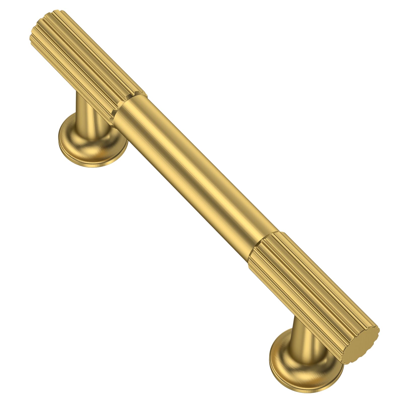 10 Pack Brushed Gold Cabinet Pulls 5 Inch(128mm) Kitchen Cabinet Handles Solid Zinc Alloy Cabinet Hardware Drawer Pulls — Amazon image 25
