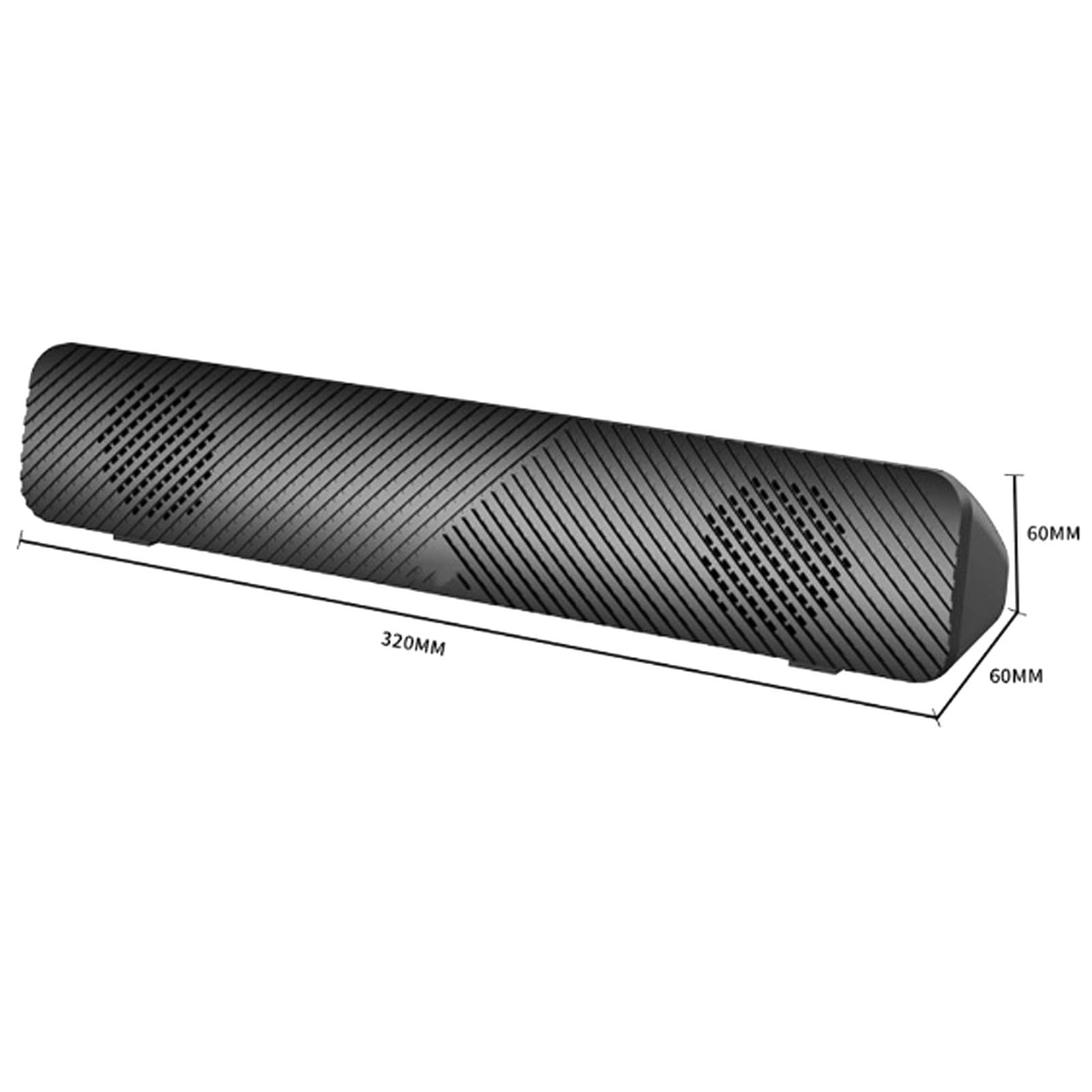PC Altavoz Altavoces de Audio inalámbricos de 2.0 Canales para TV, Bluetooth, Surround estéreo 3D, Conexión HDMI/Óptica/AUX/RCA/USB Audio Estéreo