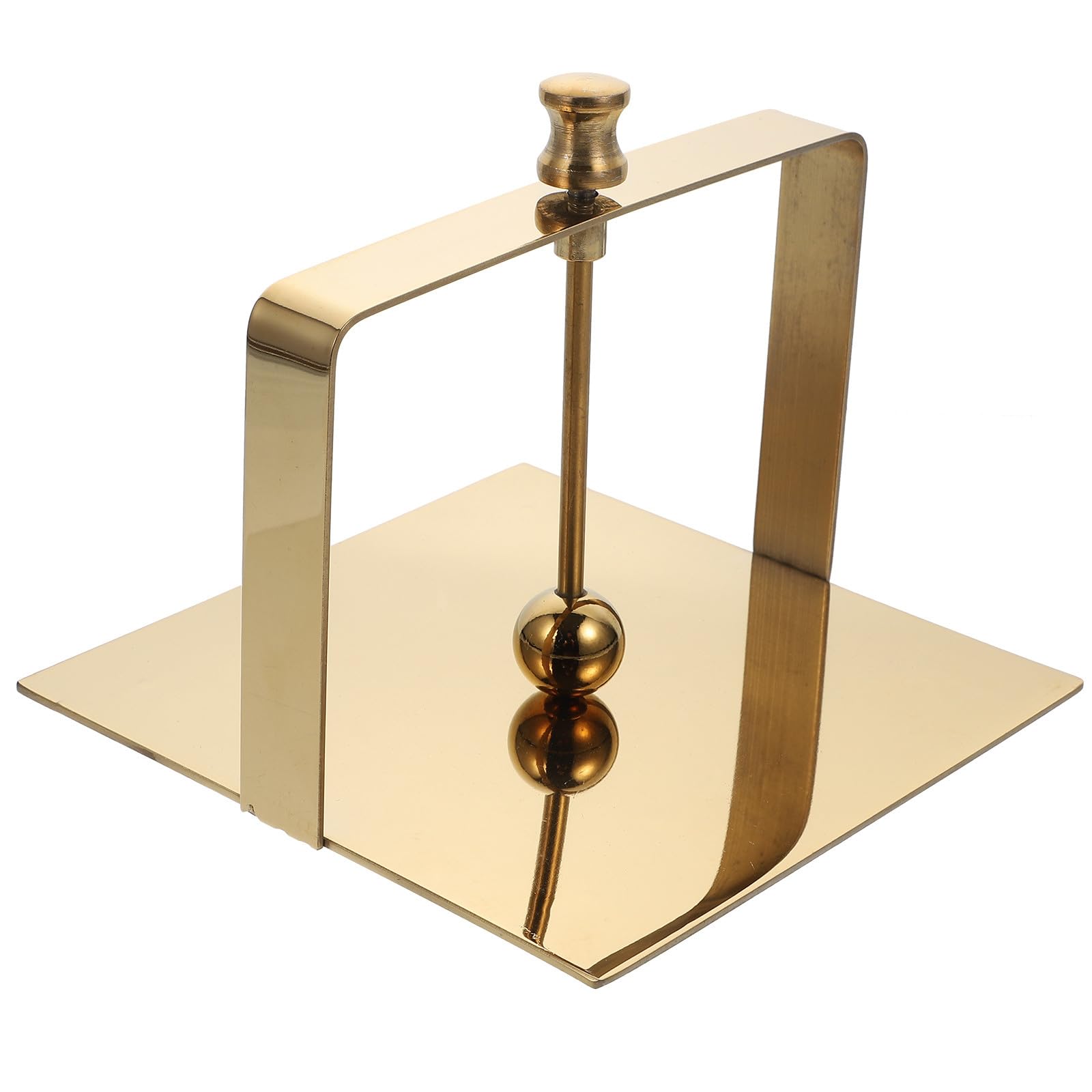 Soporte Delicado para Acero Inoxidable Dorado Servilletas Resistente y Elegante Diseño Duradero paracoración de Escritorio y Hoteles