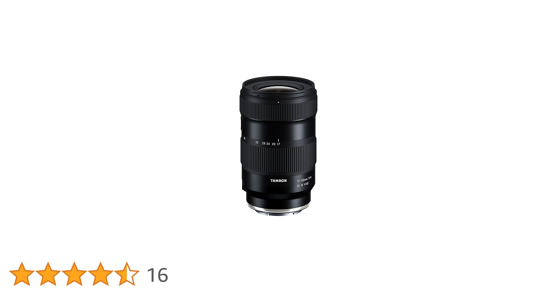 Tamron 17-50mm F/4 Di III VXD for Sony E-Mount Full Frame