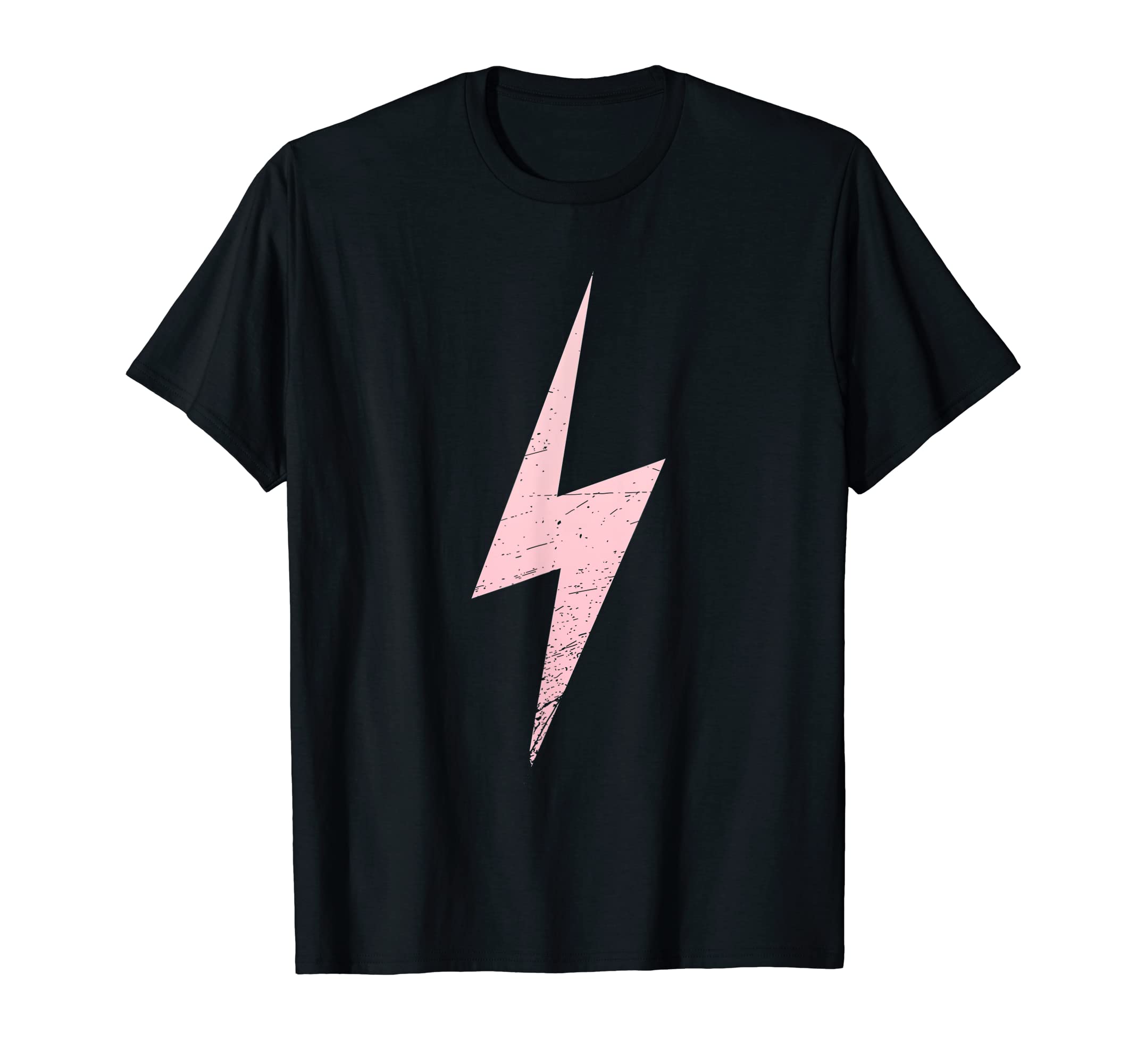 Minimalistic Design With Lightning Bolt GrungeVerdant Virtue Lightning Bolt Tee T-Shirt