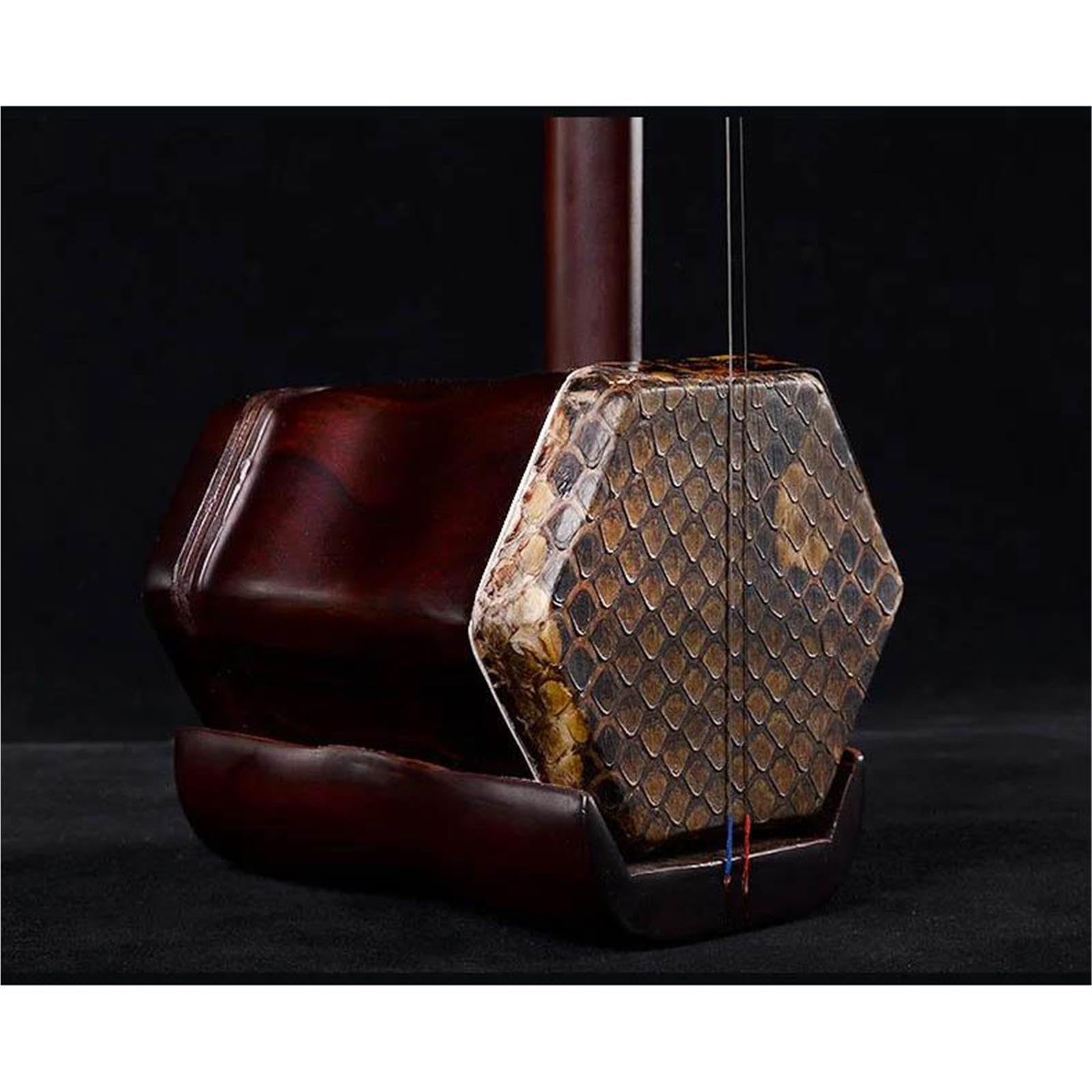 Dorosłych Erhu Profesjonalny Instrument 2-strunowy Erhu Z Hebanu Trwały