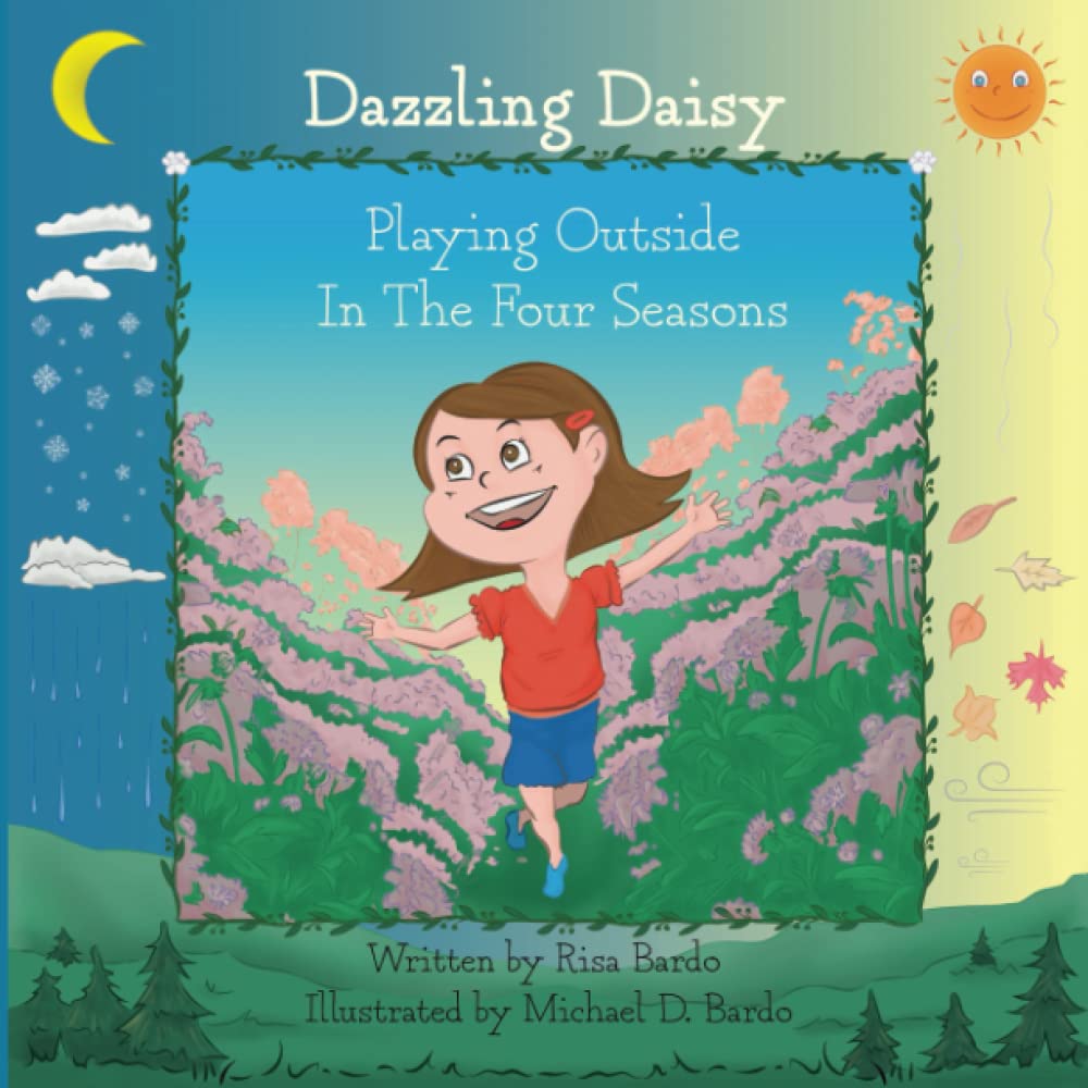 Dazzling Daisy Playing Outside In The Four Seasons