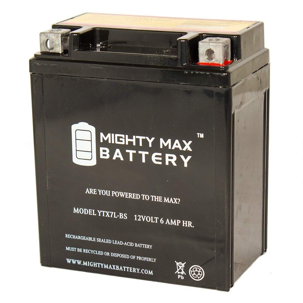 Mighty Max BatteryYTX7L-BS AGM Maintenance-Free Battery