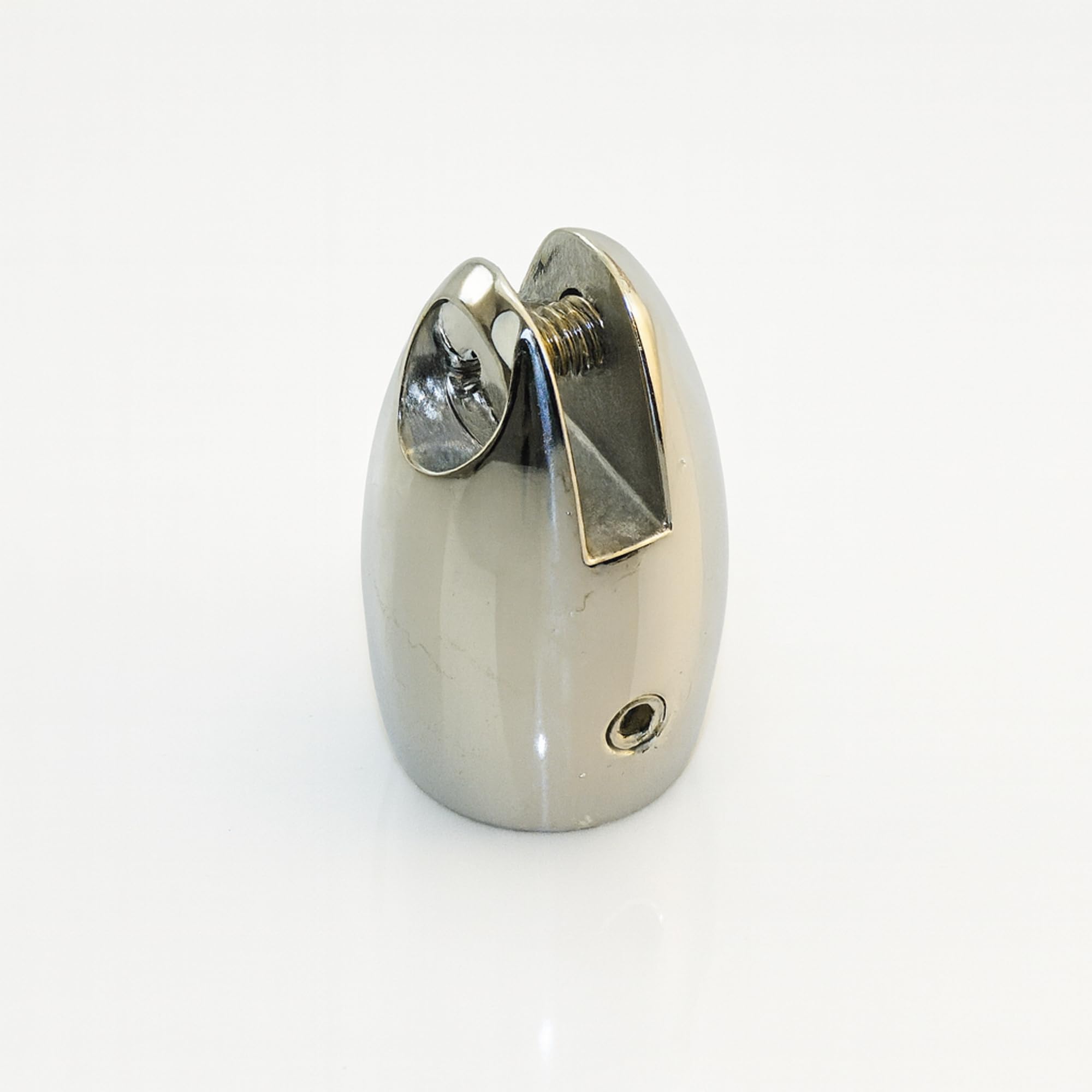 ARBO-INOX - Endkappe mit Gabel - Edelstahl A4 - für 22mm oder 25mm Rohr