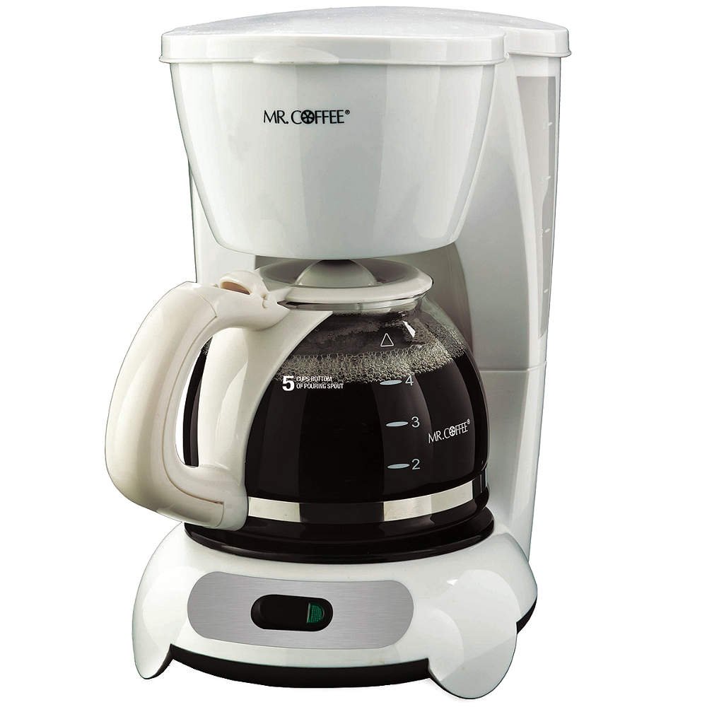 Amazon.com: Mr. Coffee TF6 5-Cup Switch Coffeemaker, White: Drip