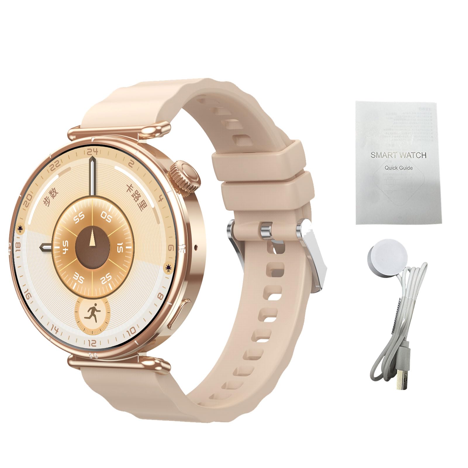 Domary Smart Watch da Donna, Fitness Tracker Ad Alta Definizione da 1,27