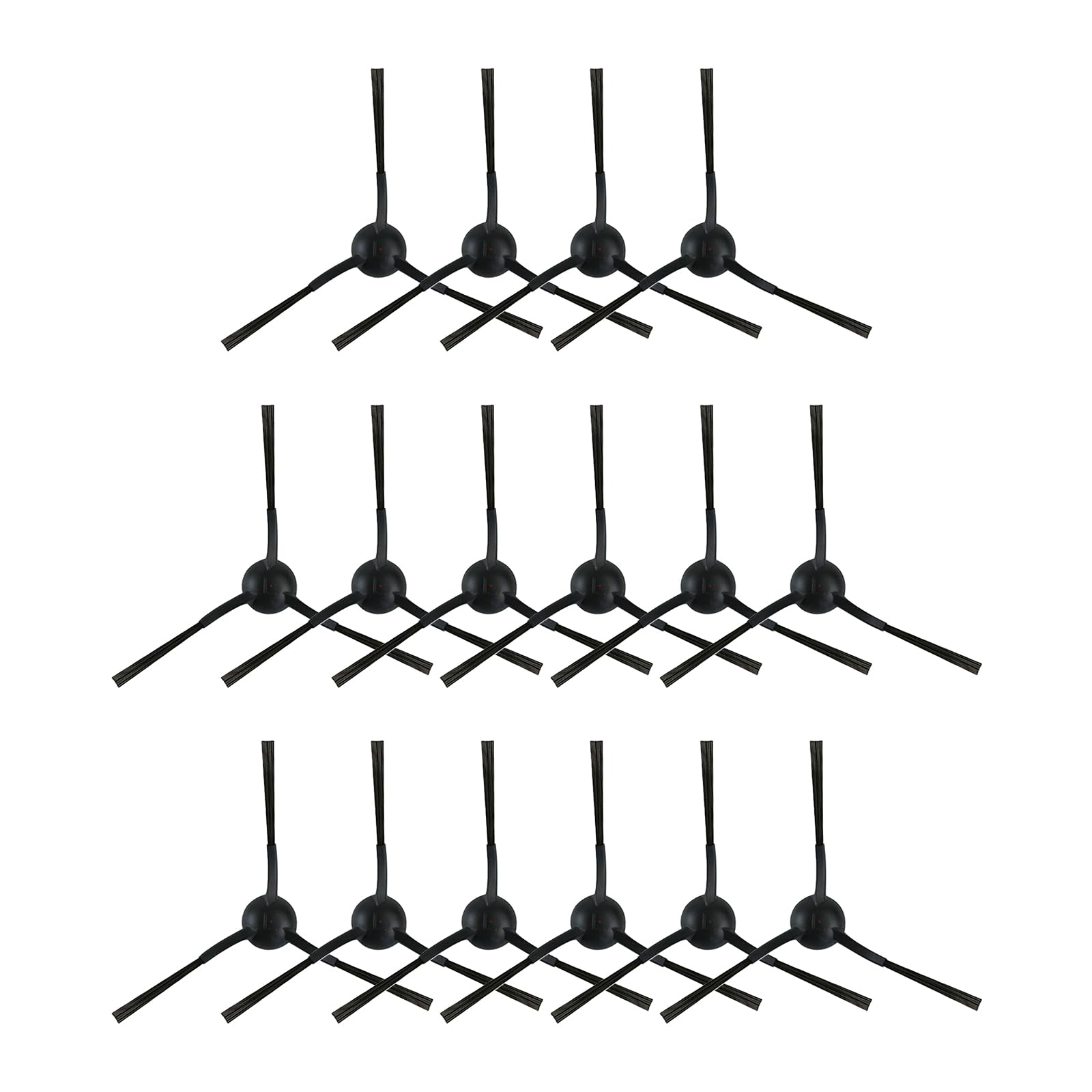 Mekalero Of 4/8 / 16 Triangular Side Brushes Sweeping Robot Accessories for Tikom G8000 / G8000Pro Vacuum Accessories