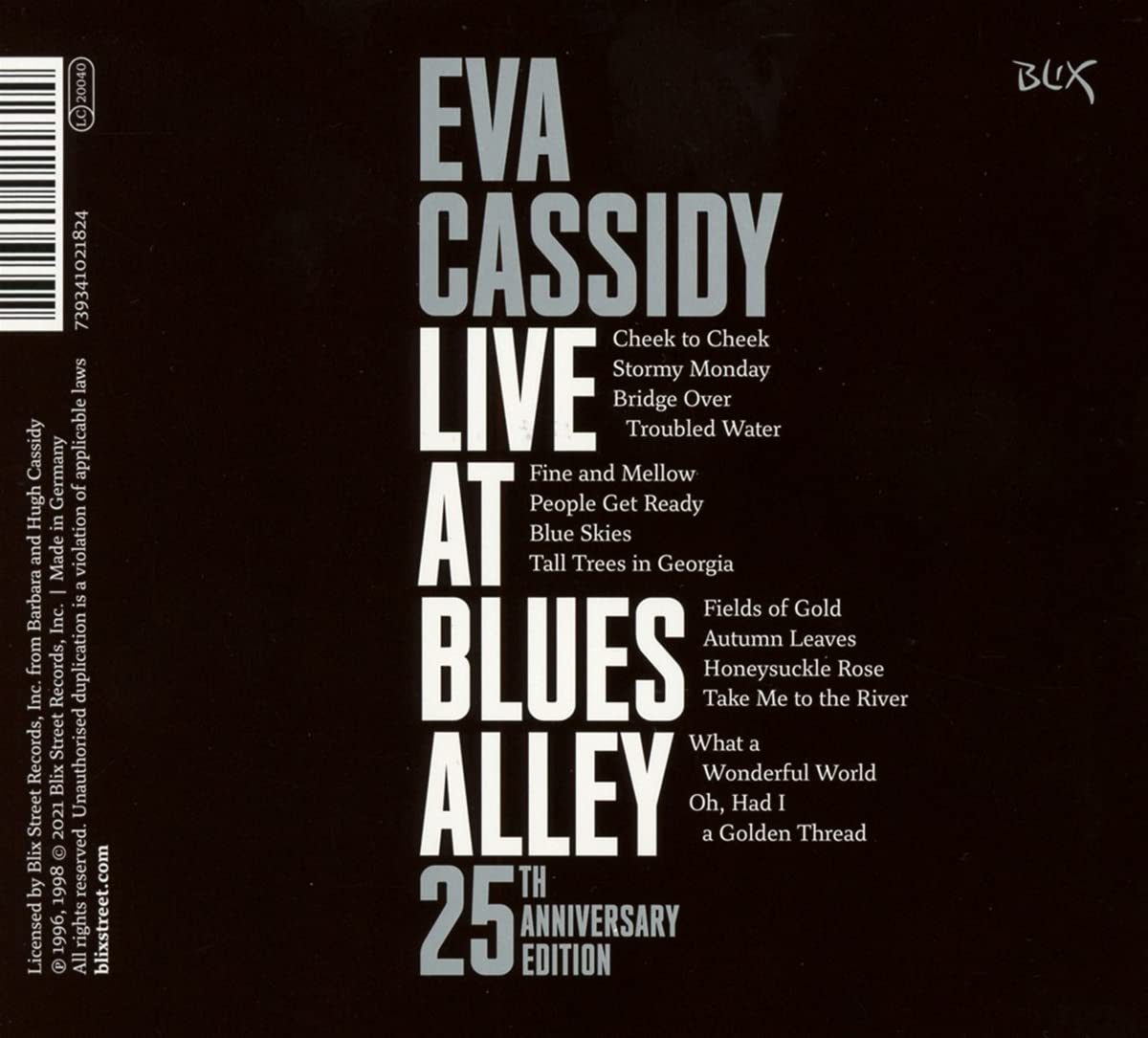 Live At Blues Alley (25th Anniversary Edition)