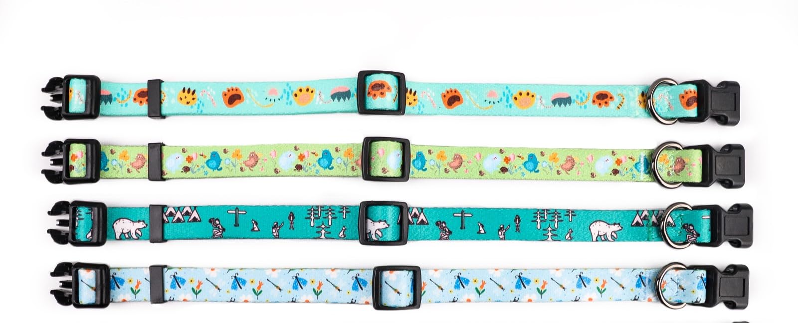 COSYHOMELONDON Dog Collar for Small Dogs Cute Small Medium Large Dog Pet Collar, with Floral Patterns - Image 4