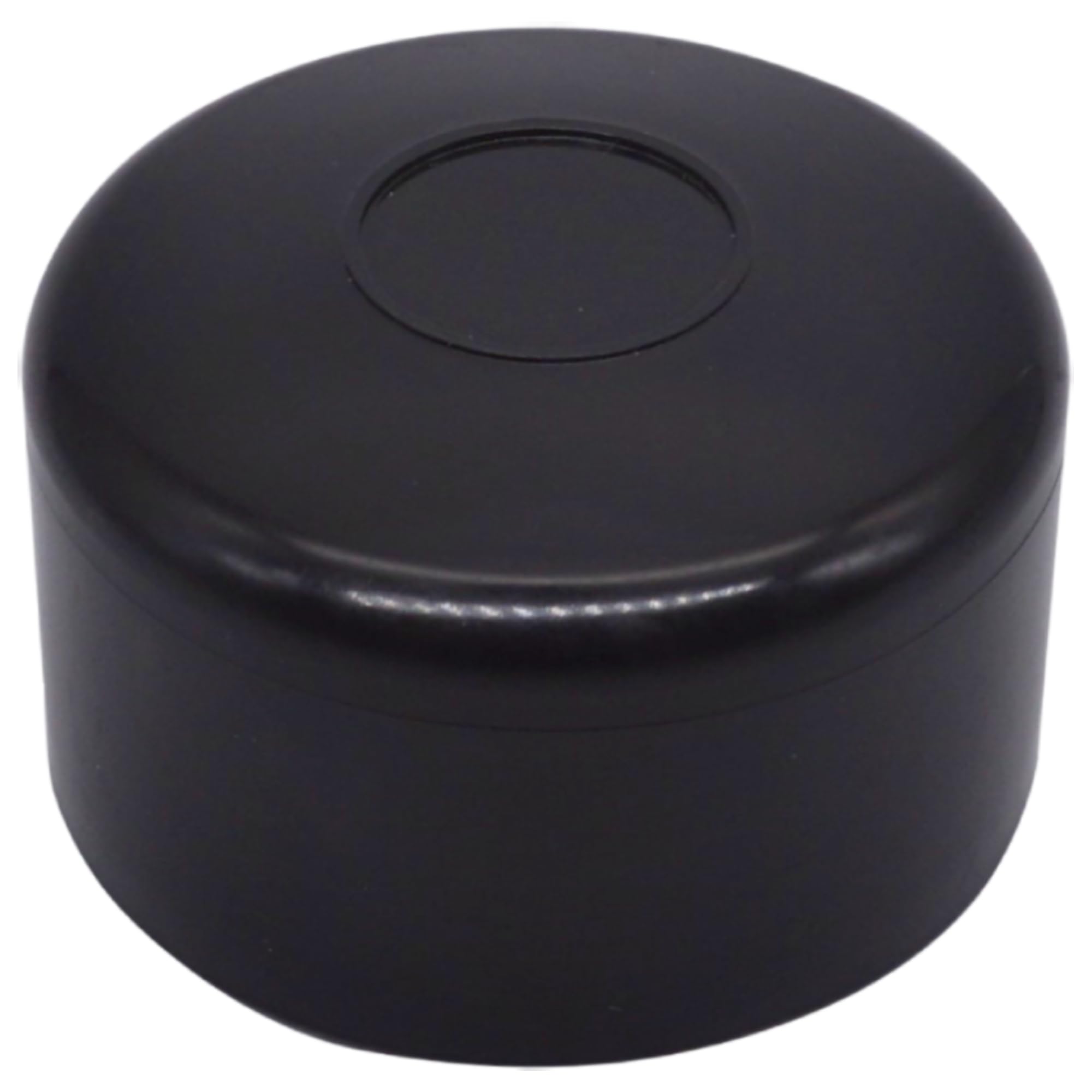 SKIR'CO (30 pcs) Fence Post Caps, Round 51 mm Black Plastic Caps for Round Fence Posts, Fence Post Covers, Black RAL 9005 Colour