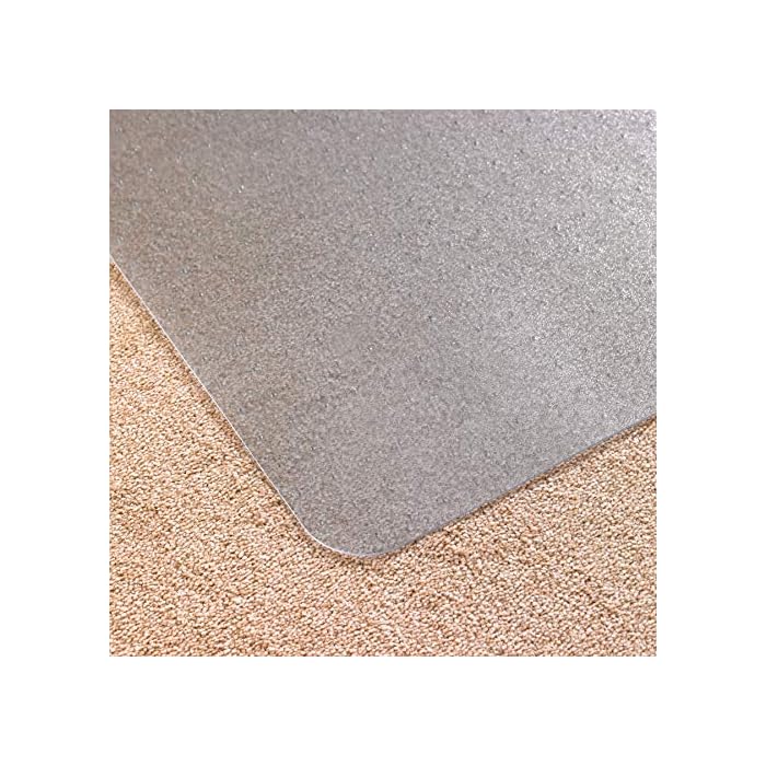 Floortex Chair Mat with Lip 36” x 48” for Standard Pile Carpets