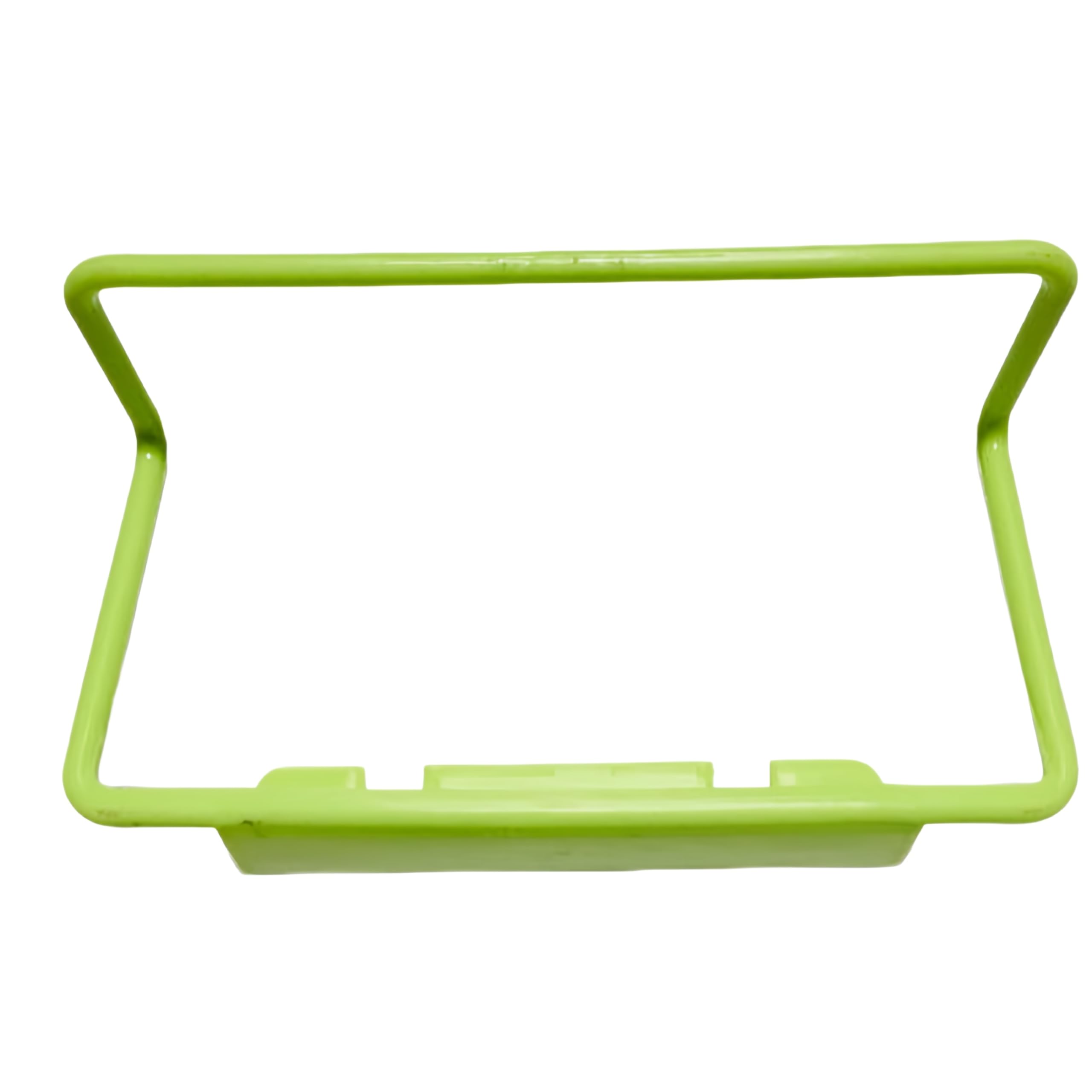 Bathroom towel rail Kitchen Bathroom Single Towel Rack Plastic Debris Rag Hanger Bar Cabinet Door Accessories(Green)