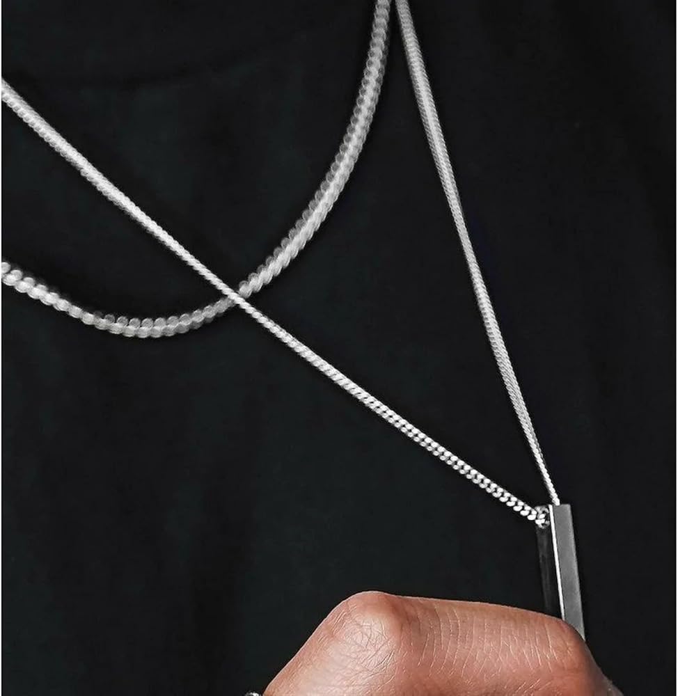 PRY シュウト　Layered Bar Necklace [slv925] Layered Bar Necklace [slv925] – PRY