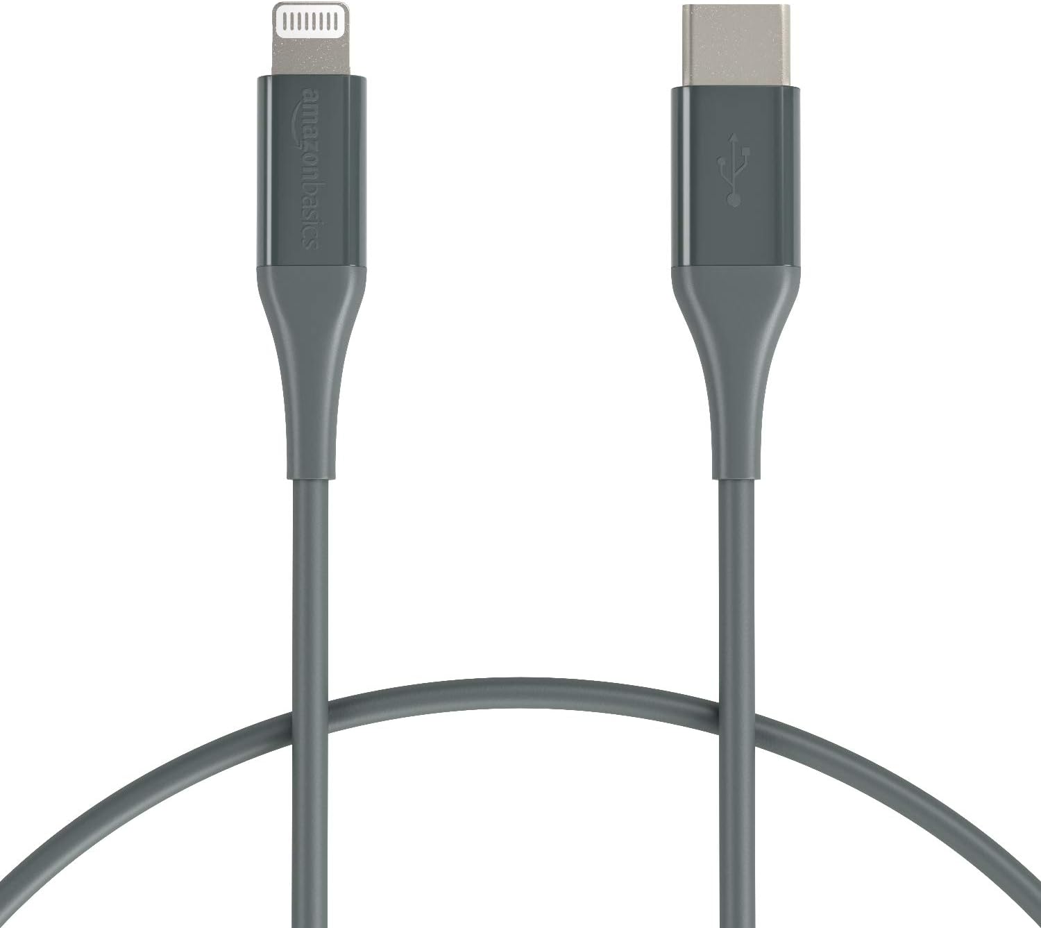 Amazon Basics USBC to Lightning Cable Cord, MFi Certified Charger for Apple iPhone 11/12, iPad