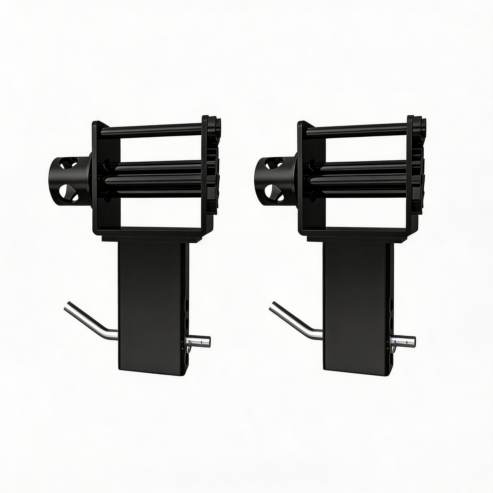 GarveeTech 2er Set Stake Pocket Winch 2450kg, Spanngurtwinde Anhänger LKW | 4-Loch-Sicherung, Hochfester Stahl, Rostfrei, Ladungssicherung Profi, Montagefertig, Verschleißfest, Zurrgurt-Spanner