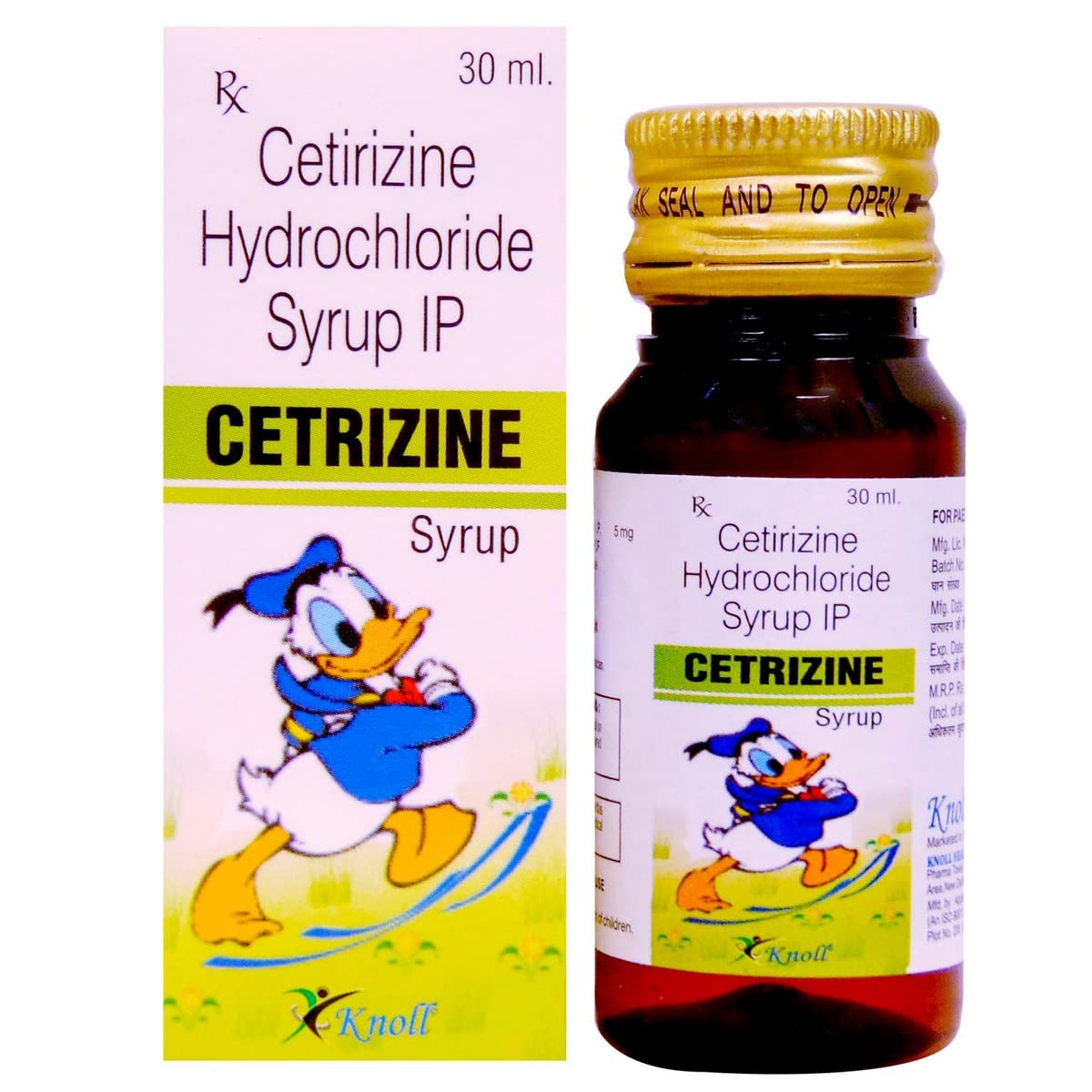 Cetrizine - Bottle of 30 ml Syrup