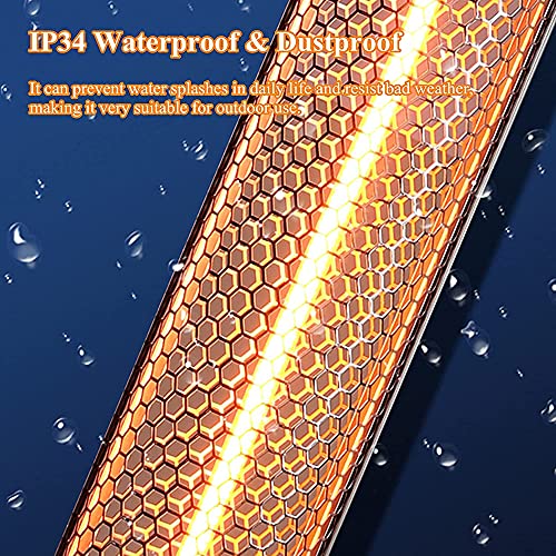 Khukam 110v Outdoor Patio Heater, 1500w Electric Outdoor Heaters, 360° Fast Heating & IP65 Waterproof & Anti-Dump, for Garden Patio Garage Backyard - Image 5
