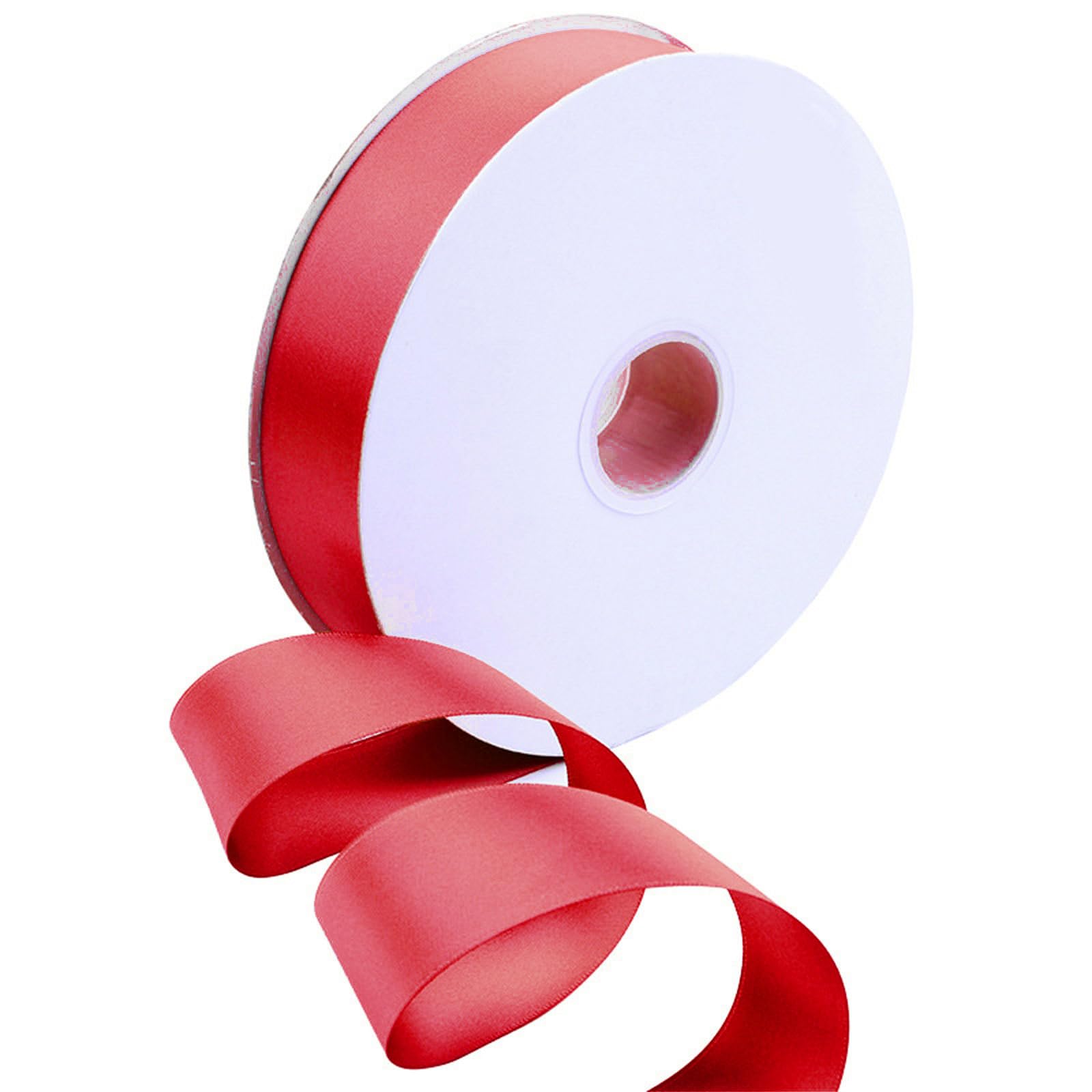 Buxuaaaa Stylish Polyester Ribbons Double Sided Ribbon for Wedding Christmas Decoration Wrapping Ribbon for Accessories Decorative Ribbons