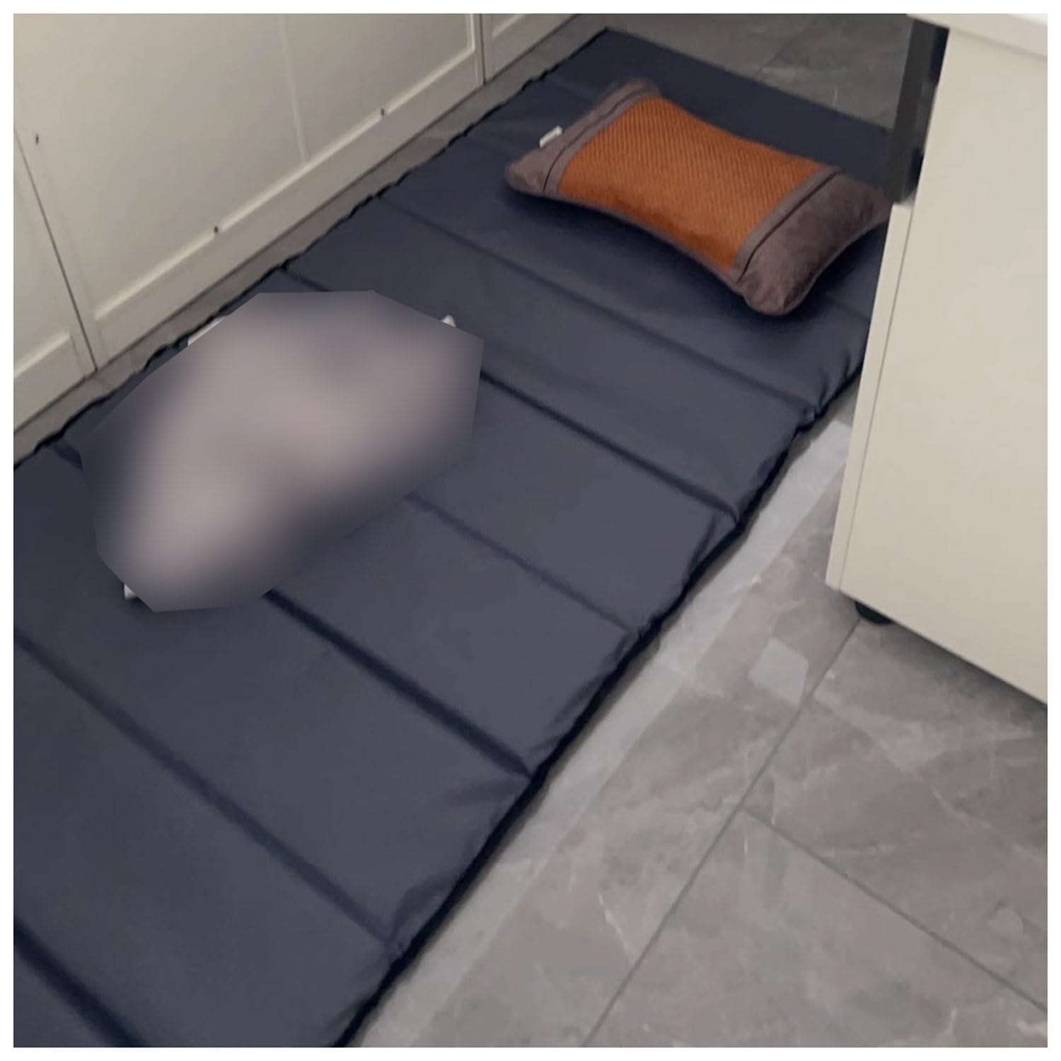 Futon Matratze Portabel Camping Matratze Polyester-Baumwoll Feldbett Auflage Mehrzweck Matratze für Campingbett Schlafmatte oder Reisedecke fürs Outdoor, Reise