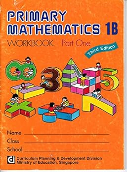 Paperback Primary Mathematics 1B Workbook Part One (Singapre Math Series) Book