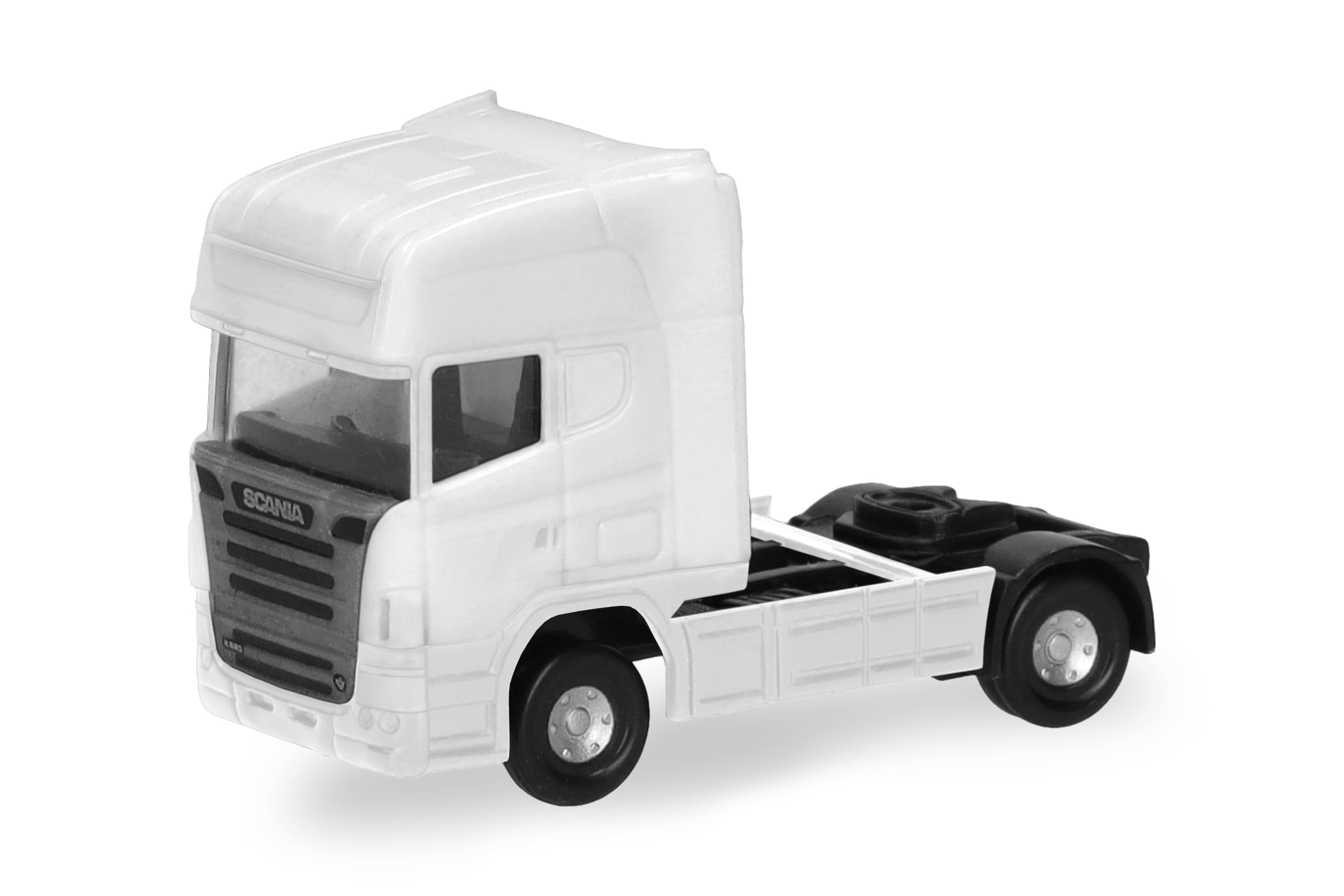 Herpa Parts Service, N scale, 2-axle tractor unit Scania R TL (2004), 2 pieces at 1:160 scale, miniature model, plastic
