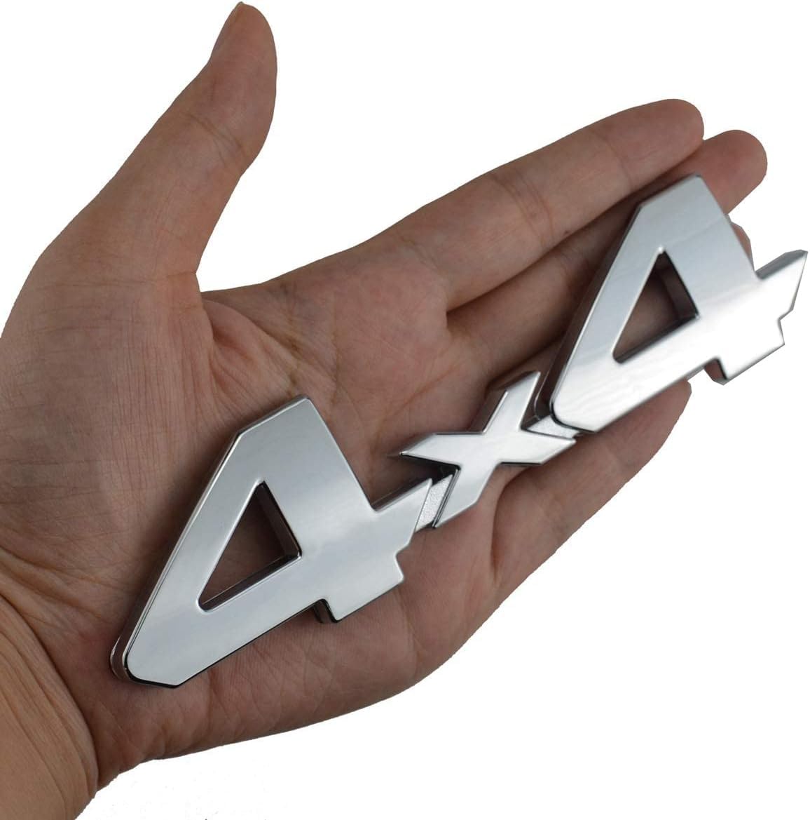 AutoTrends4X4 Silver Jeep Off Road Mania Badge Emblem Metal Decal Sticker Logo