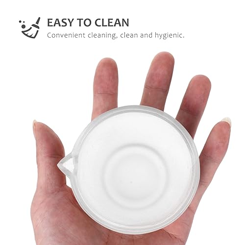 Miniatura 9 de Healifty 1 juego de cuenco de mortero y morteros de vidrio, trituradora de píldoras, herramientas de molienda portátil, ajo, pimienta, condimento,