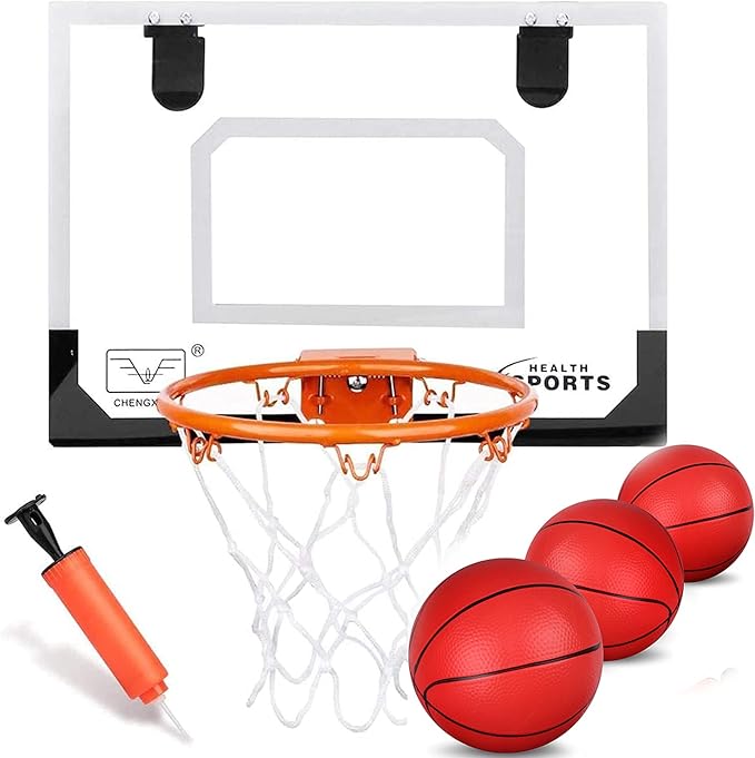 Boost Indoor Basketball Hoop Set for Kids, Basketball Hoop
