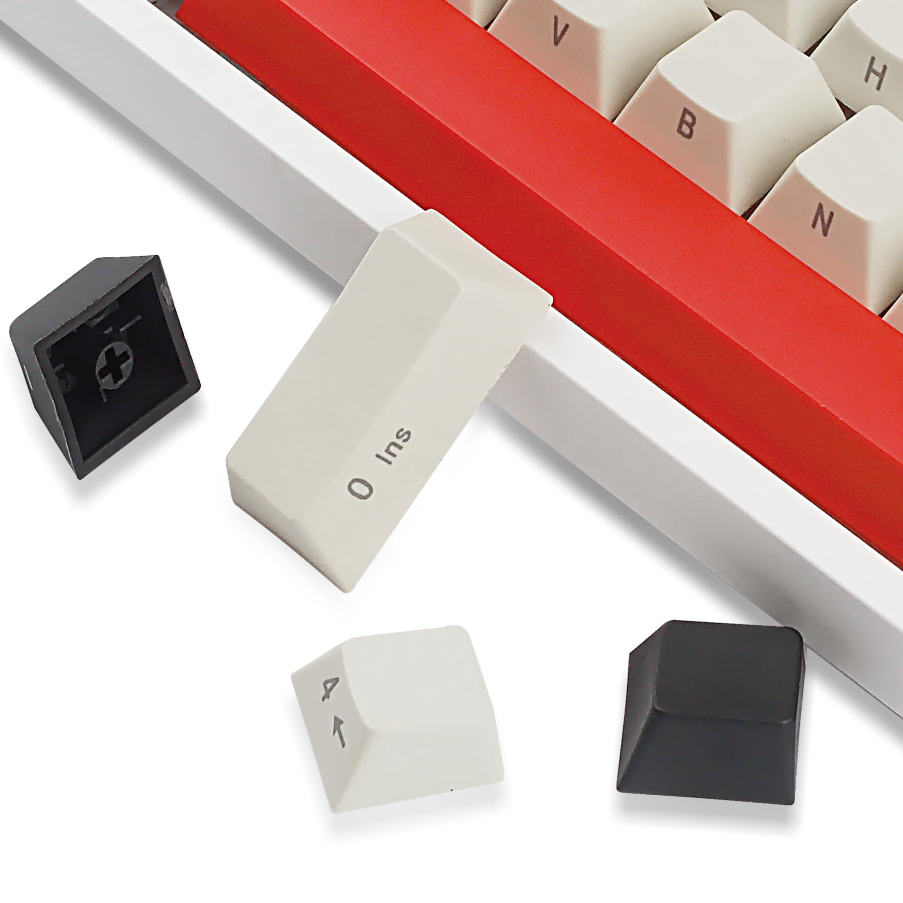 Amazon.co.jp: Happy Balls PBT Keycap Side/Forward Printed ANSI/ISO