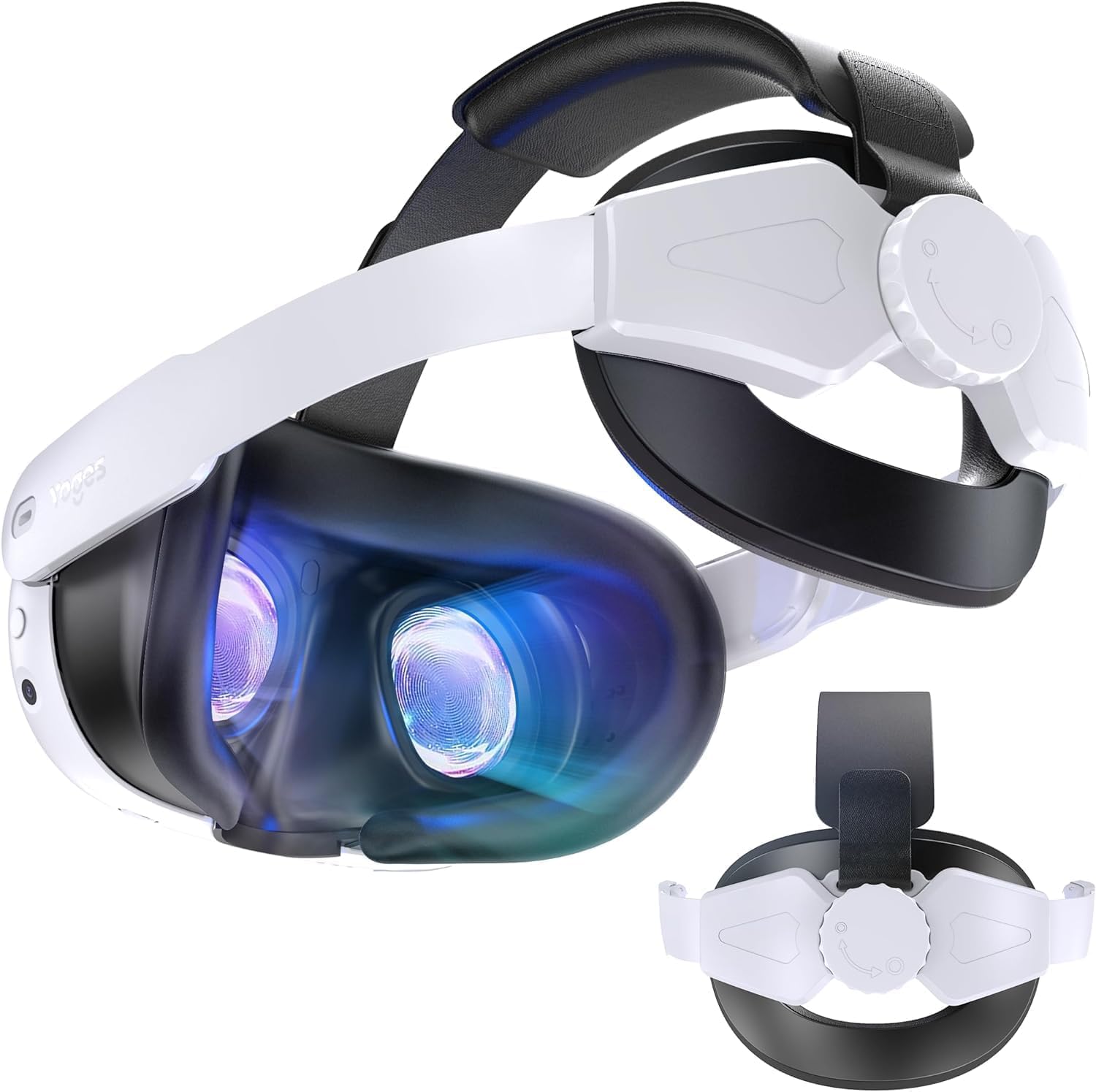 Shine Enterprises Head Strap for Meta Quest 2/3/3s, 3-in-1 Adjustable Halo Headband, Replacement for Elite Strap, Enhanced Comfort Gaming Immersion VR Accessories Compatible with Meta Quest 2/3/3s-picture-15