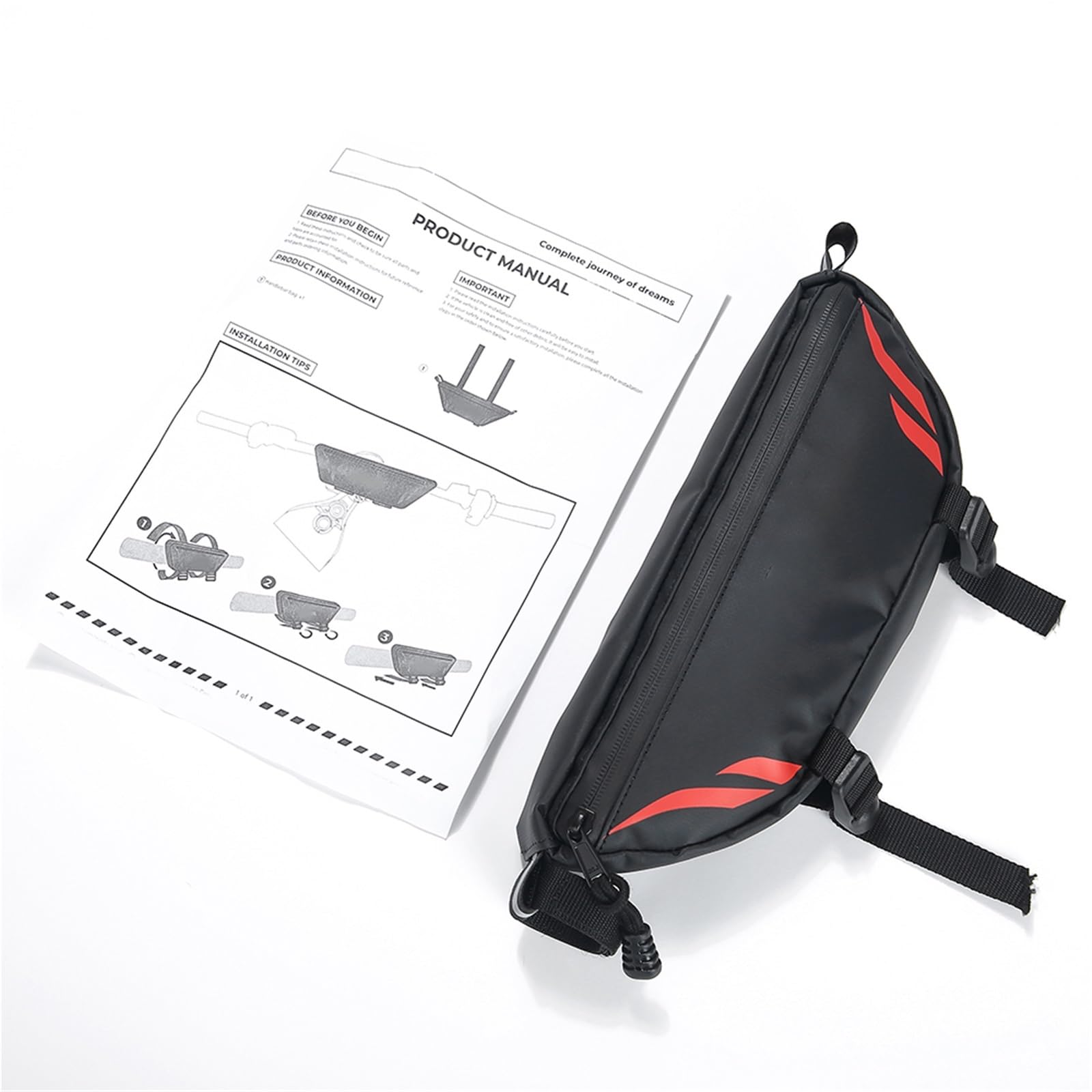 Motorrad-Lenkertasche Für Triumph Tiger 800 1200 Sport, wasserdichte Tasche, Aufbewahrungstasche, Lenkertasche, Reise-Werkzeugtasche Sport & Freizeit