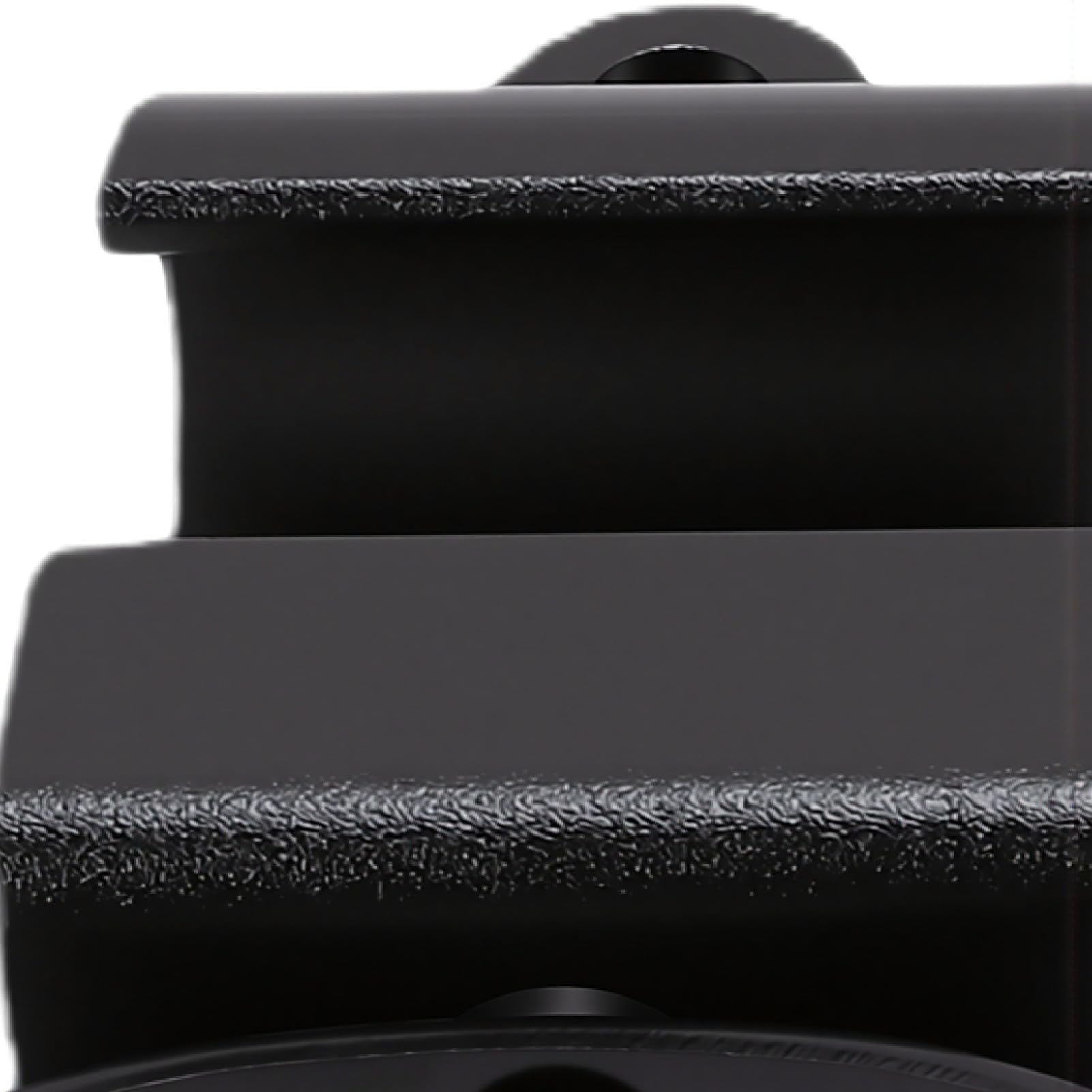 Poignées de Traction Ergonomiques ABS, Conception Rotative à 360 Degrés pour L'entraînement de Force, Noir, 2 Pièces